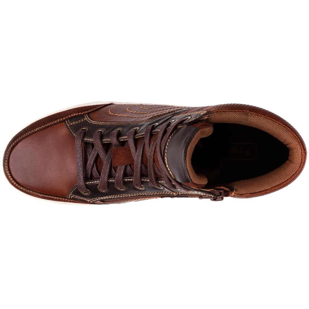 Propét Men's Kenton Mid Cut Sneaker - Comfortable Walking Shoes for Men, Lightweight & Breathable - Perfect for Hiking, Travel & Everyday Wear