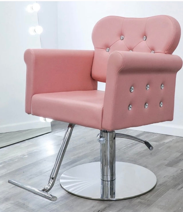 Glam II Salon Chair - Professional Hydraulic Beauty Styling Chair for Hairdressers & Stylists | Perfect for Salons, Spas & Home Use