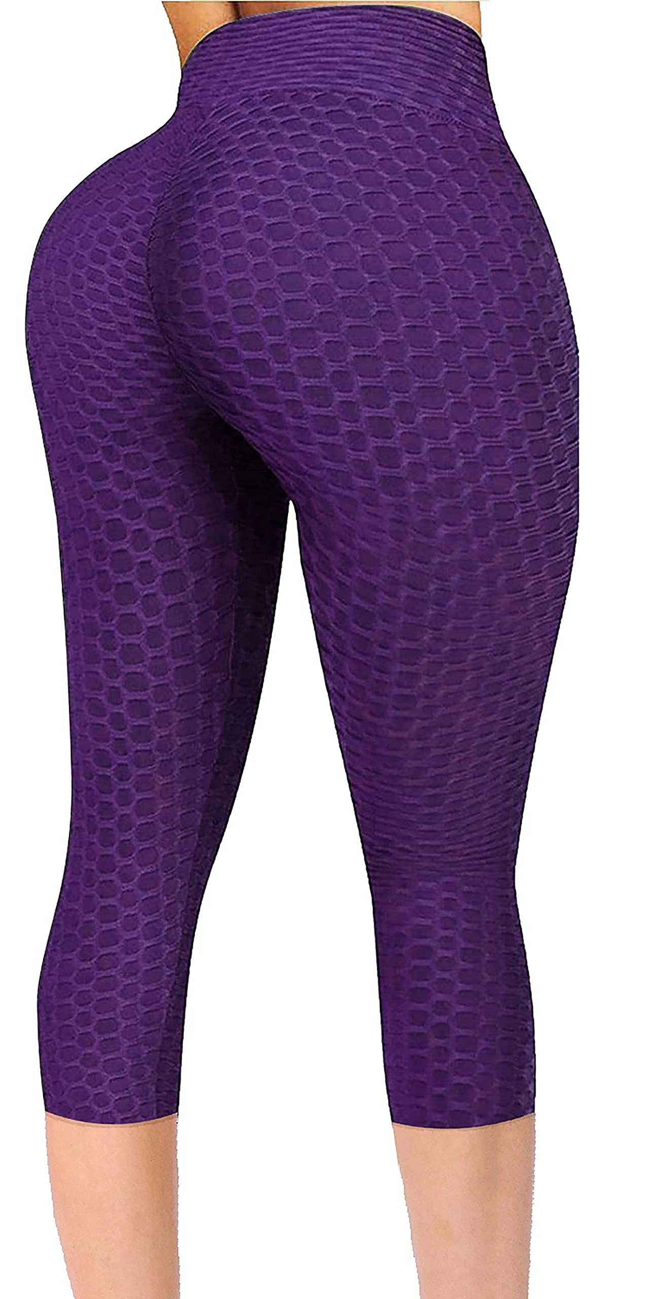 JGS1996 Women's Butt Lifting Leggings - High Waisted Tummy Control Yoga Pants with Scrunch Detail for Gym, Workout & Running - Perfect for Fitness, Lounge & Everyday Wear