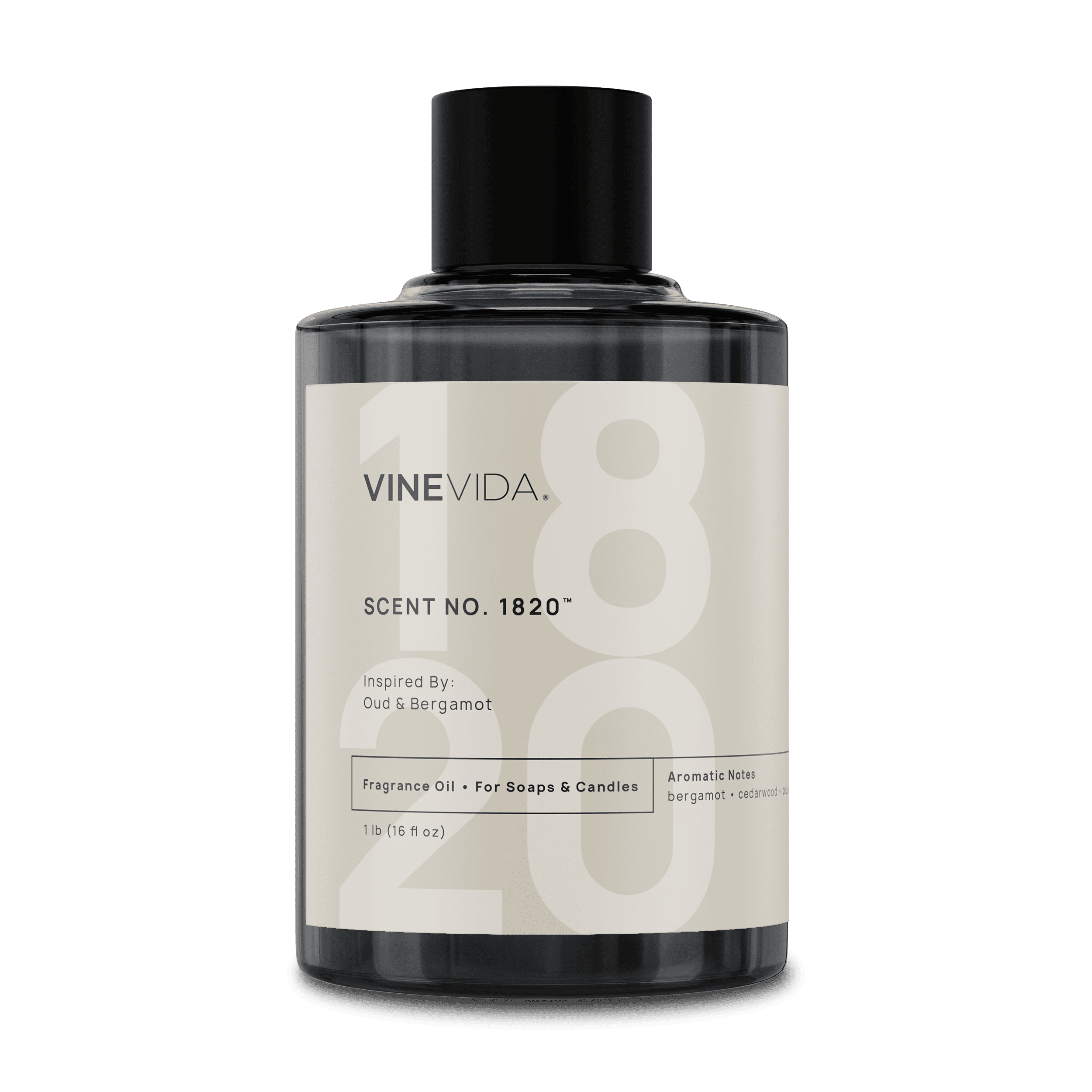 NO. 1820 Oud Bergamot Fragrance Oil for Soap Making & Candle Making - Inspired by Jo Malone, Perfect for DIY Home Spa & Aromatherapy