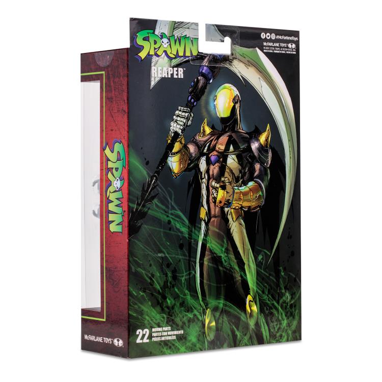 Spawn's Universe Reaper Action Figure - Collectible 7-Inch Articulated Figure for Display & Play - Perfect for Fans, Collectors, and Cosplay Scenes