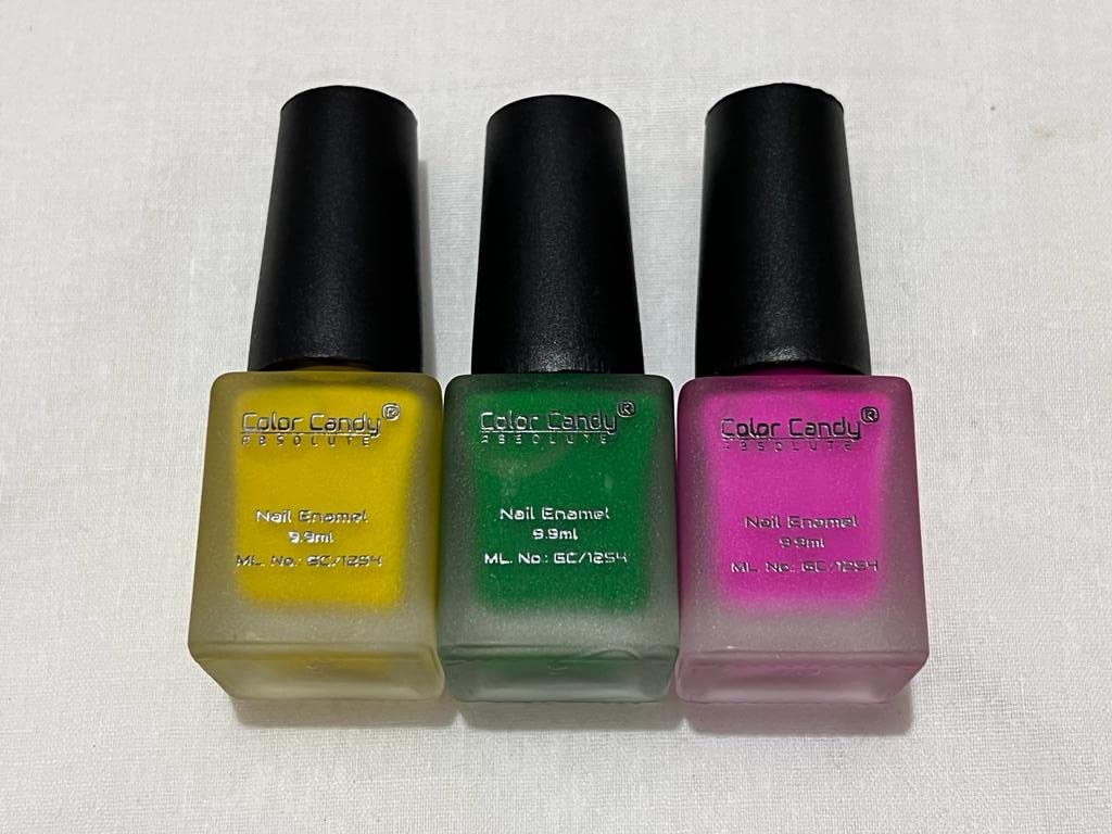 Vibrant Multicolor Nail Polish Set - Light & Shimmery Shades for Manicures & Pedicures | Perfect for Everyday Wear, Parties & Special Occasions