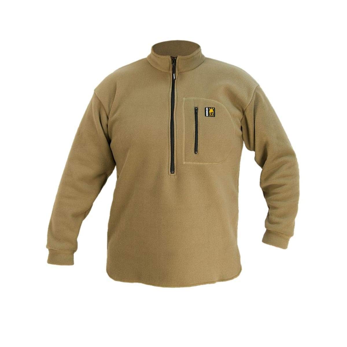 Swazi Bush Shirt - Tussock Green Outdoor Safari Shirt for Men - Large Size - Perfect for Hiking, Camping & African Safaris