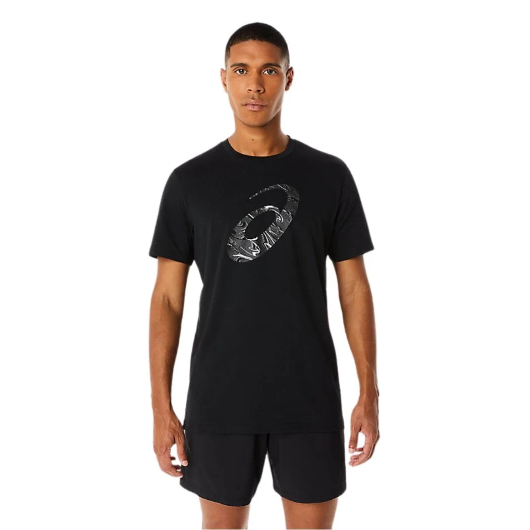 ASICS Seasonal Graphic Men's T-Shirt - Comfortable Cotton Casual Tee for Running, Gym & Everyday Wear