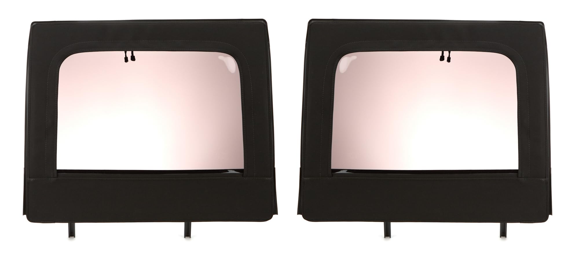 Bestop 5173317 Twill Upper Doors for Jeep Wrangler JK – Rear Pair | Durable & Weatherproof Replacement Doors | Perfect for Off-Roading & Adventure Enthusiasts