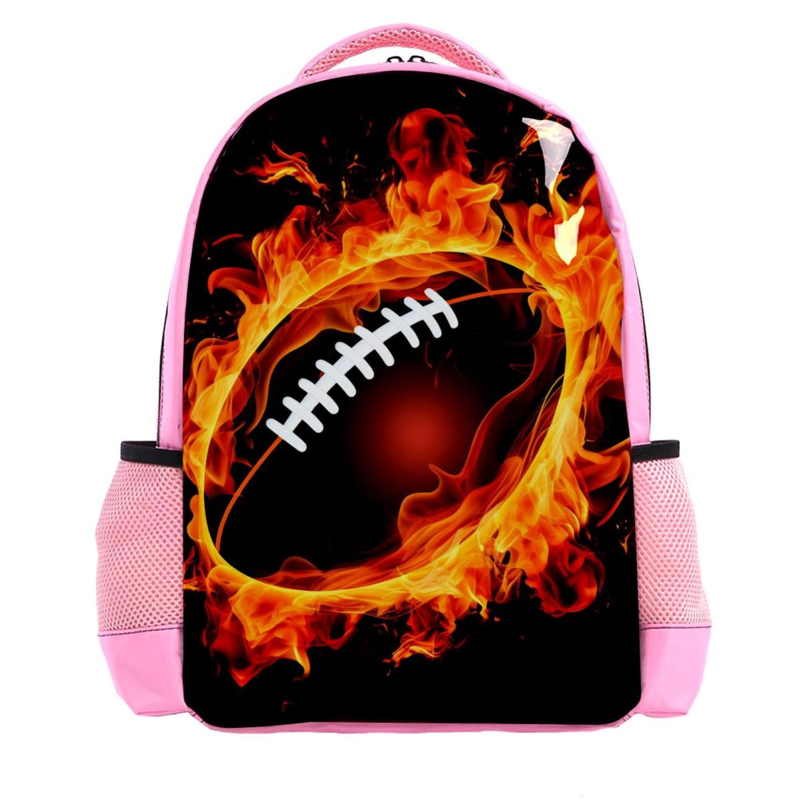 Stylish Travel Backpack for Women & Men - Durable American Football Design Backpack for Work, Gym, Hiking & Outdoor Adventures