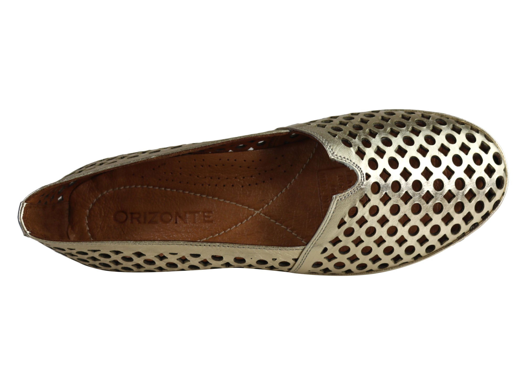 Orizonte Aria Women's Comfortable Soft Leather Flat Shoes - European Style for Casual Wear, Office & Travel