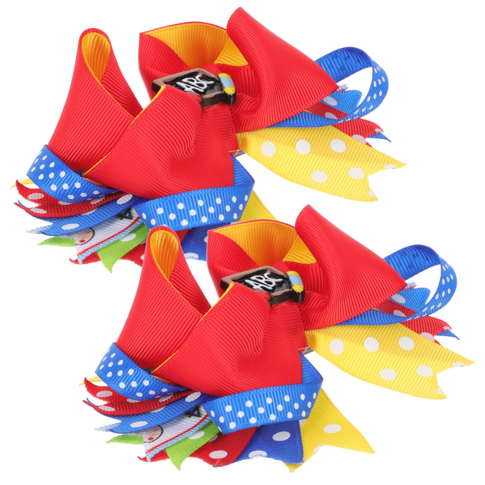 Toyvian 4 Pcs Barrettes for Girls & Women - Cute Hair Clips for Toddlers & Kids - Hair Bows & Decorative Barrettes for Girls - Perfect for School, Parties & Daily Styling
