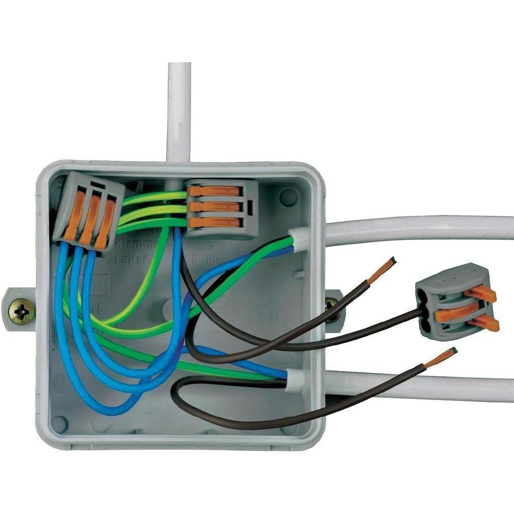90 PCS Lever Wire Connectors Kit - Compact Splicing Electrical Terminals for Fast Connection (2/3/5 Conductor Assortment, 28-12 AWG) - Ideal for Home Wiring, DIY Electrical Projects & Automotive Repairs