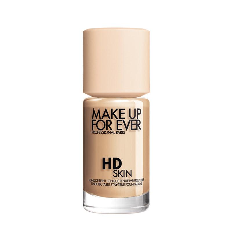 Make Up For Ever HD Skin Foundation 30ml - Flawless Full Coverage Liquid Makeup for All-Day Wear | Perfect for Photography, Events & Everyday Glam