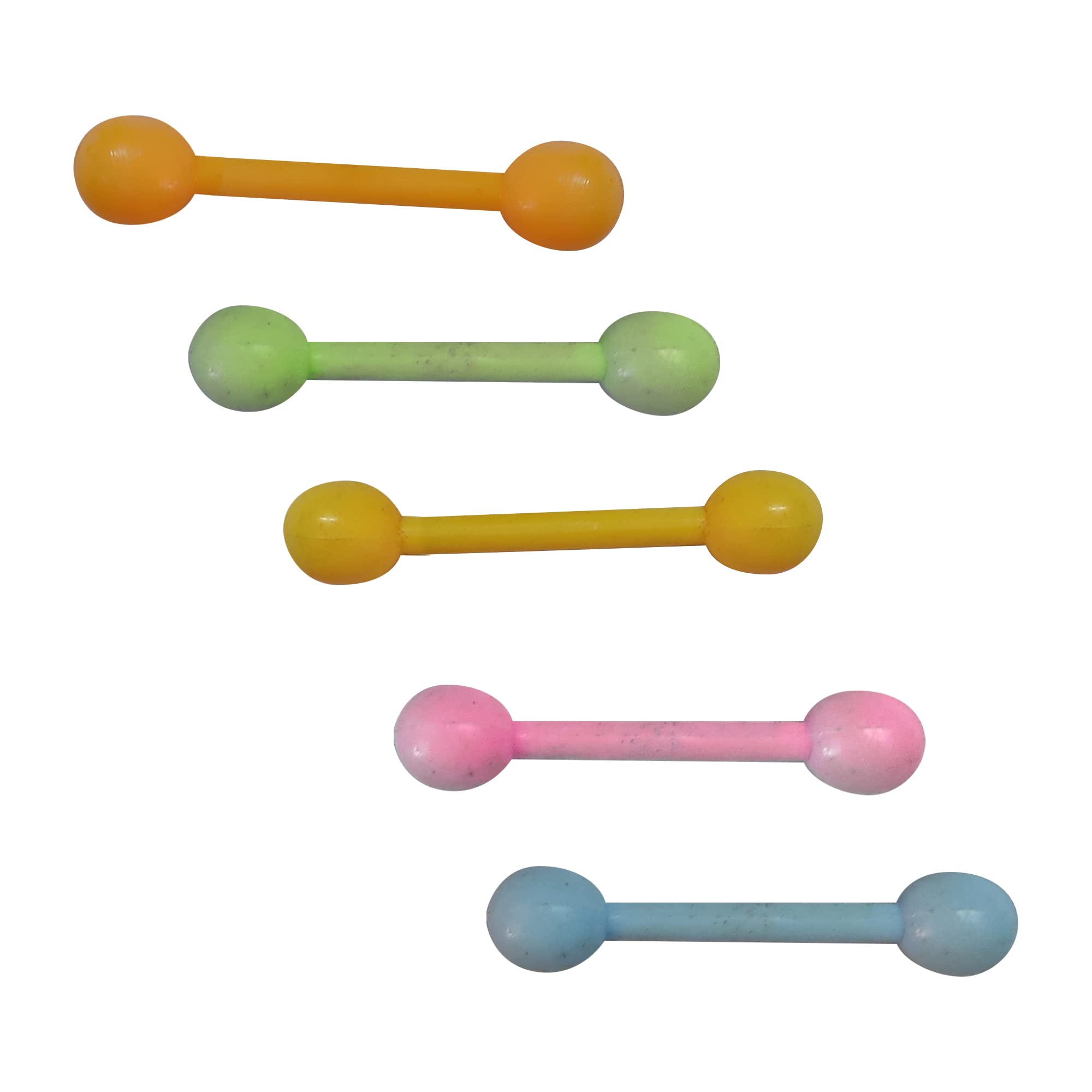 Organic Baby Teething Toys Set of 5 - Natural BPA-Free Infant Teethers for Soothing Sore Gums | Perfect for Newborns & Toddlers During Teething, Travel & Playtime