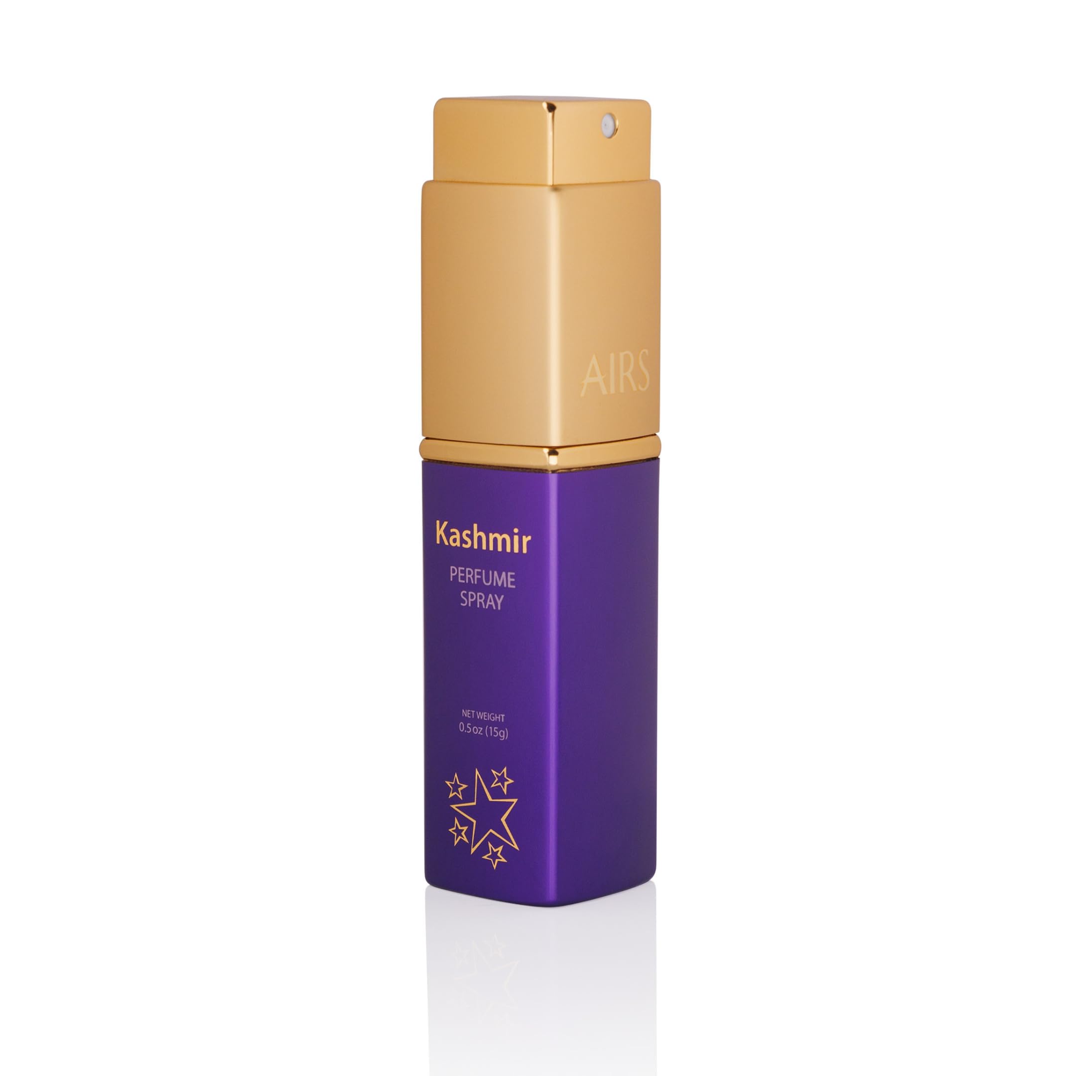 Premium Kashmir Quick Twist-Up Perfume Spray - Long Lasting Luxury Fragrance Mist for Women & Men, 0.5 oz (15ml) + 2 Travel Size Samples, Perfect for Gifting, Everyday Wear & Special Occasions