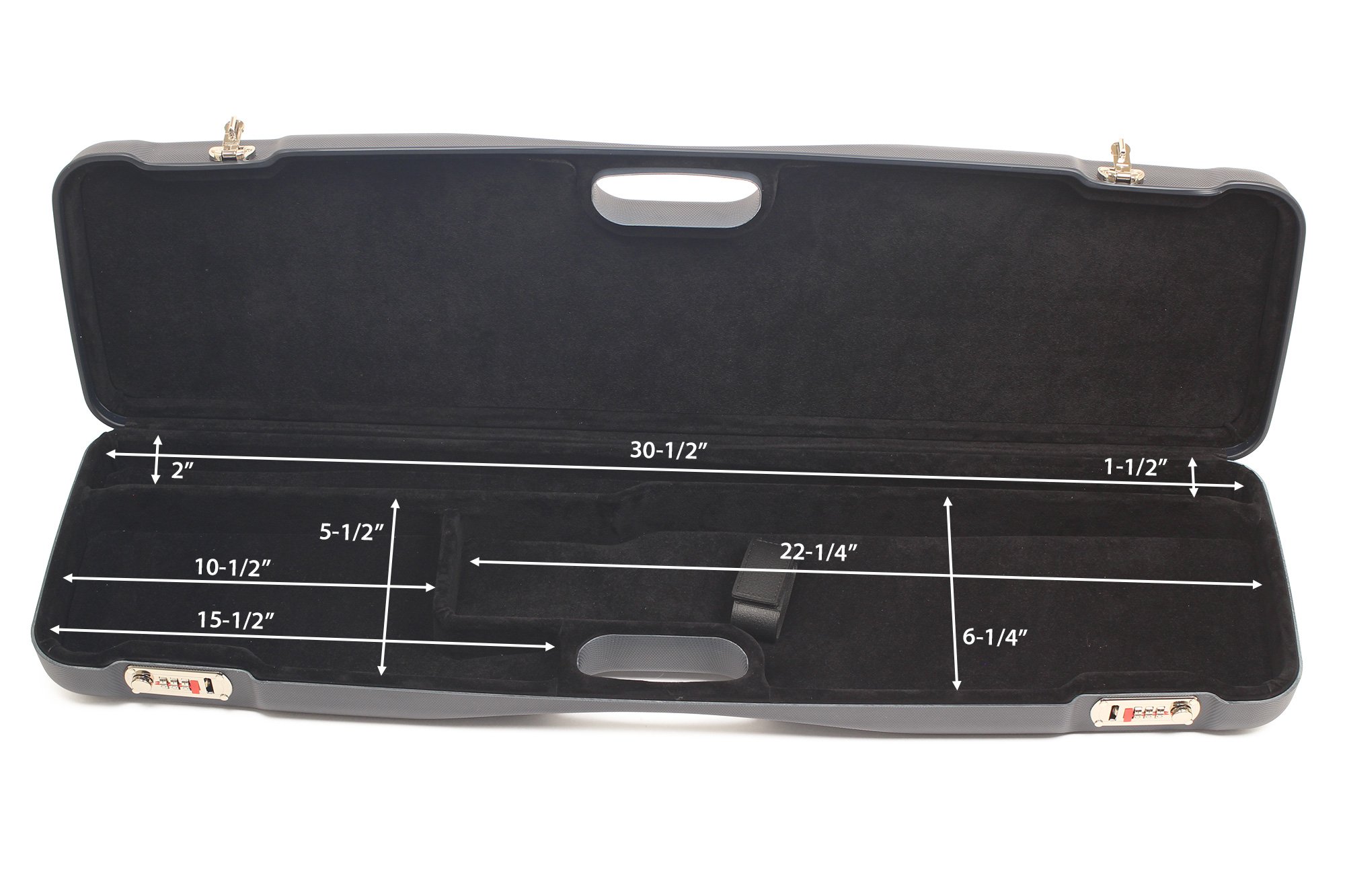Negrini 1605 Professional Violin Case - Durable Hard Shell with Plush Interior for Violin Protection | Perfect for Musicians, Students & Travel