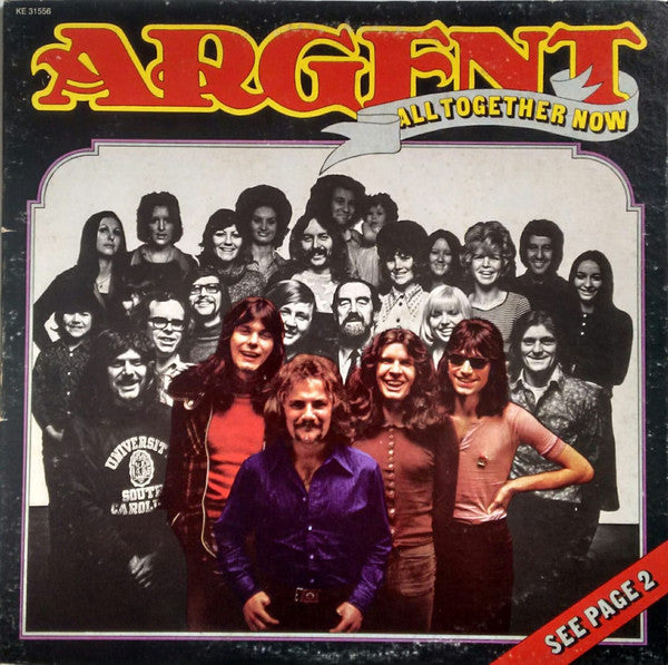 Argent - All Together Now (LP, Album, Gatefold Cover, Very Good Plus Condition) – Vintage Vinyl Record for Music Collectors & 70s Rock Enthusiasts
