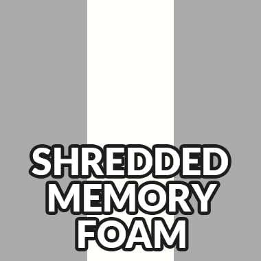 Gray (Shredded Memory Foam)