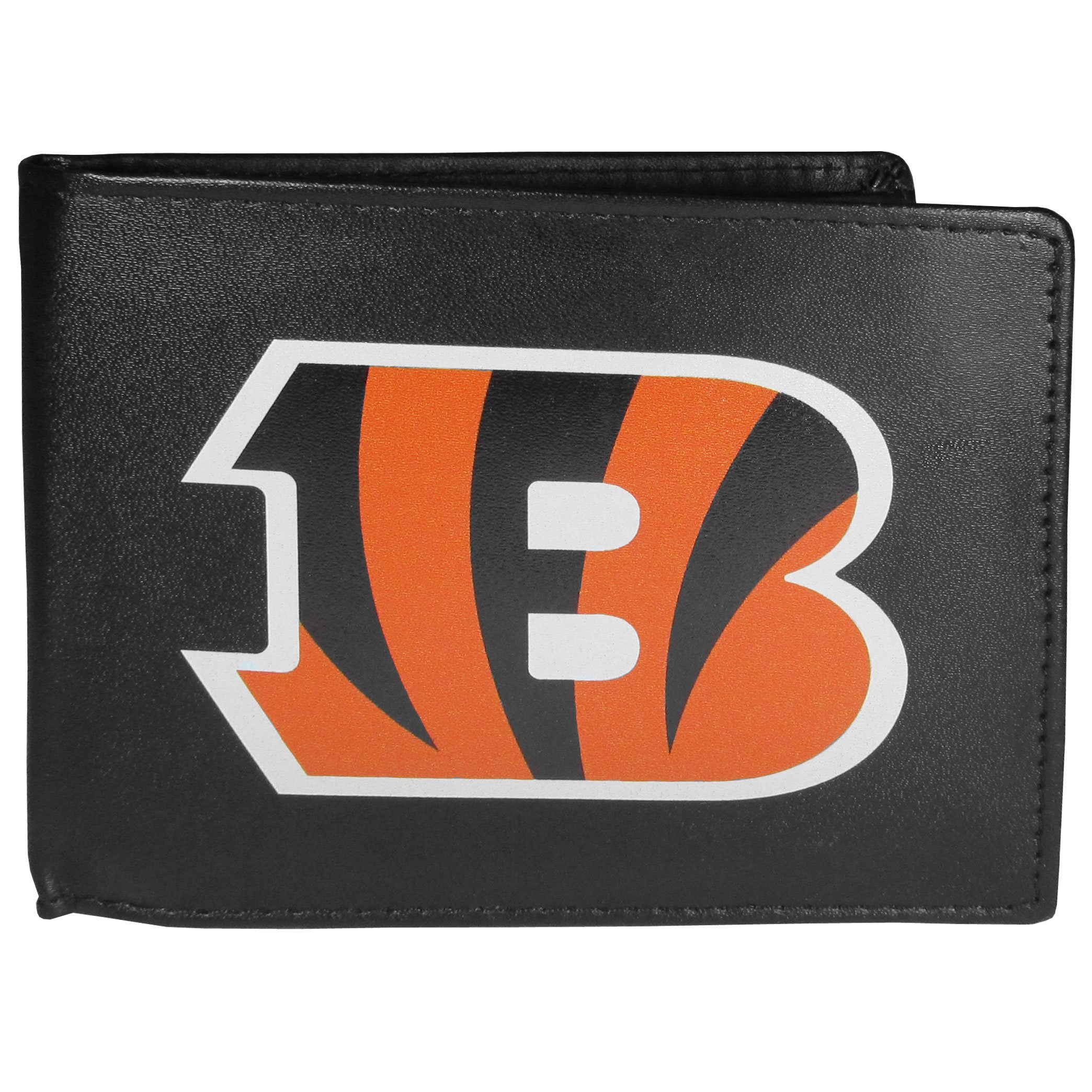 NFL Unisex Bi-fold Wallet with Large Logo - Stylish & Durable Leather Wallet for Men & Women - Perfect for Football Fans, Gifts & Everyday Use
