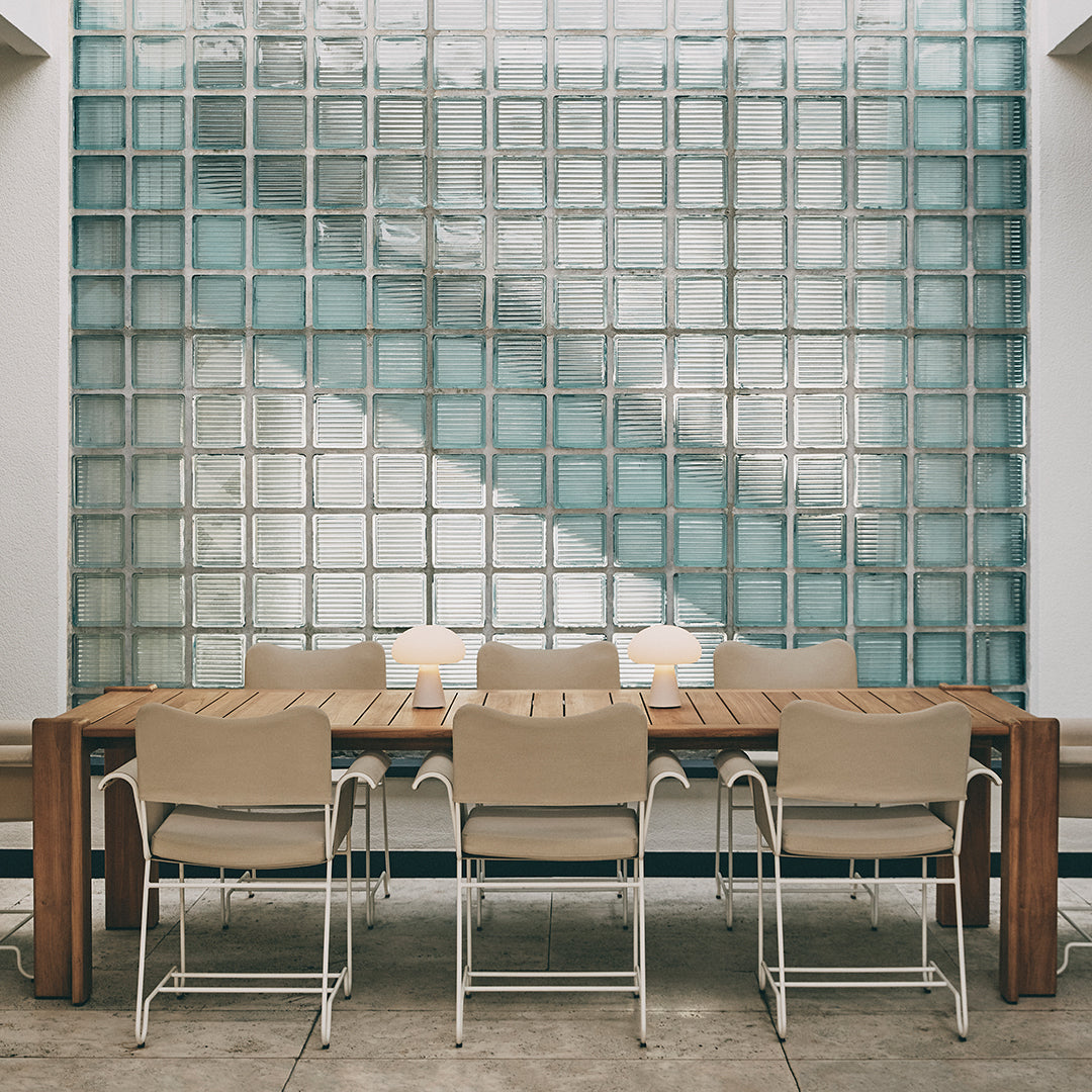 Modern Atmosfera Dining Table - Elegant Wooden Kitchen Table for 6-8 People, Perfect for Family Dinners & Entertaining Guests