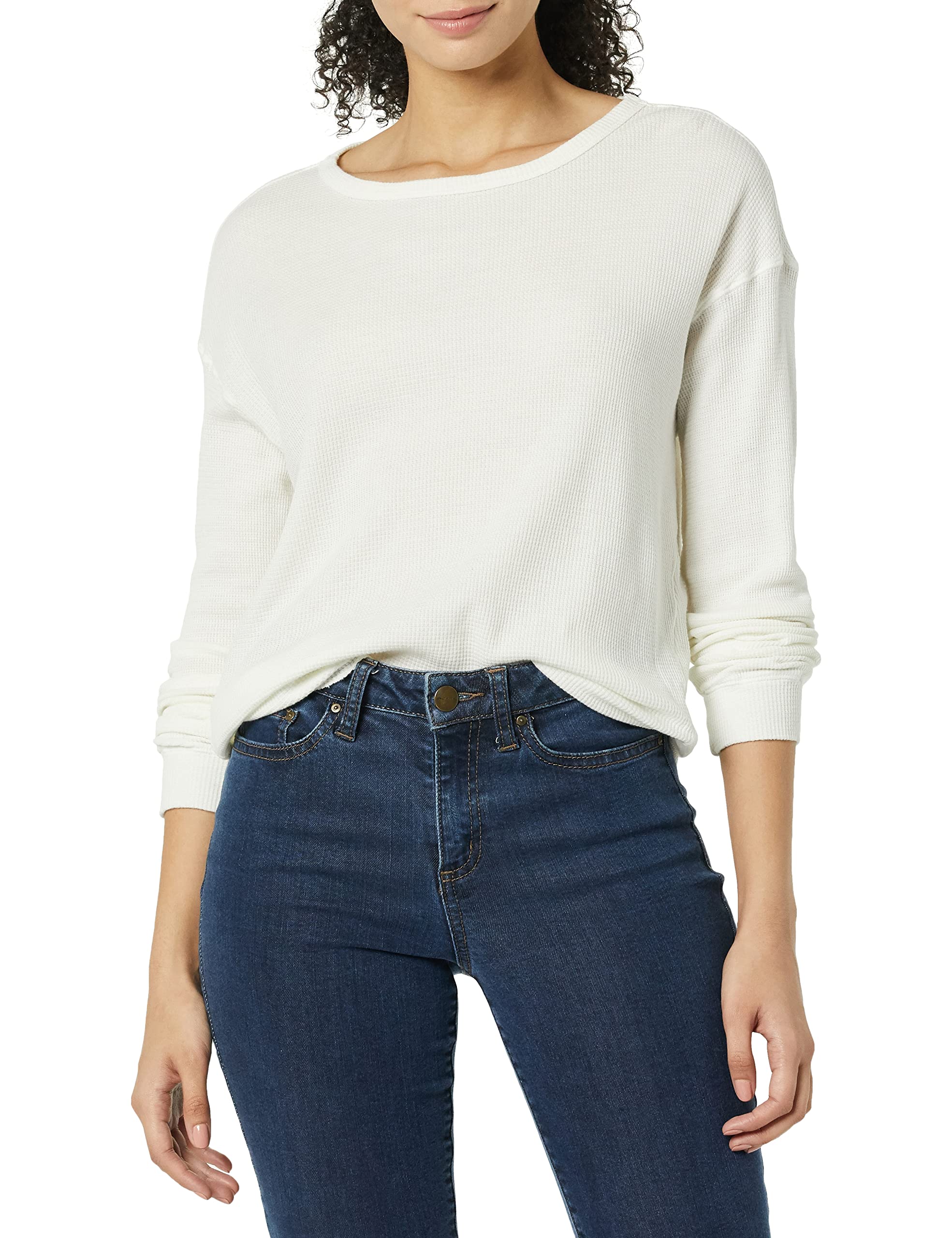 Velvet by Graham & Spencer Women's Buzzie Baby Thermal Long Sleeve Shirt - Soft & Warm Winter Top for Layering, Casual Outfits & Cold Weather Fashion