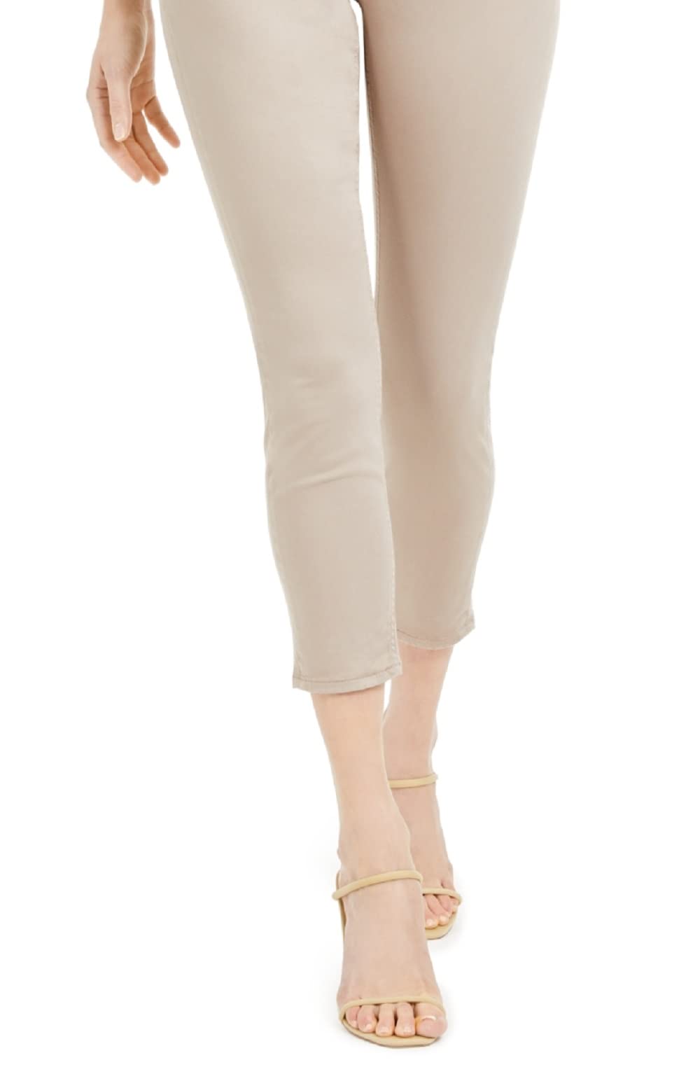 Jen7 Sateen Ankle Skinny Jeans for Women - High Waist Stretch Denim Pants - Comfortable & Trendy Slim Fit Jeans for Casual Wear, Office, and Night Out