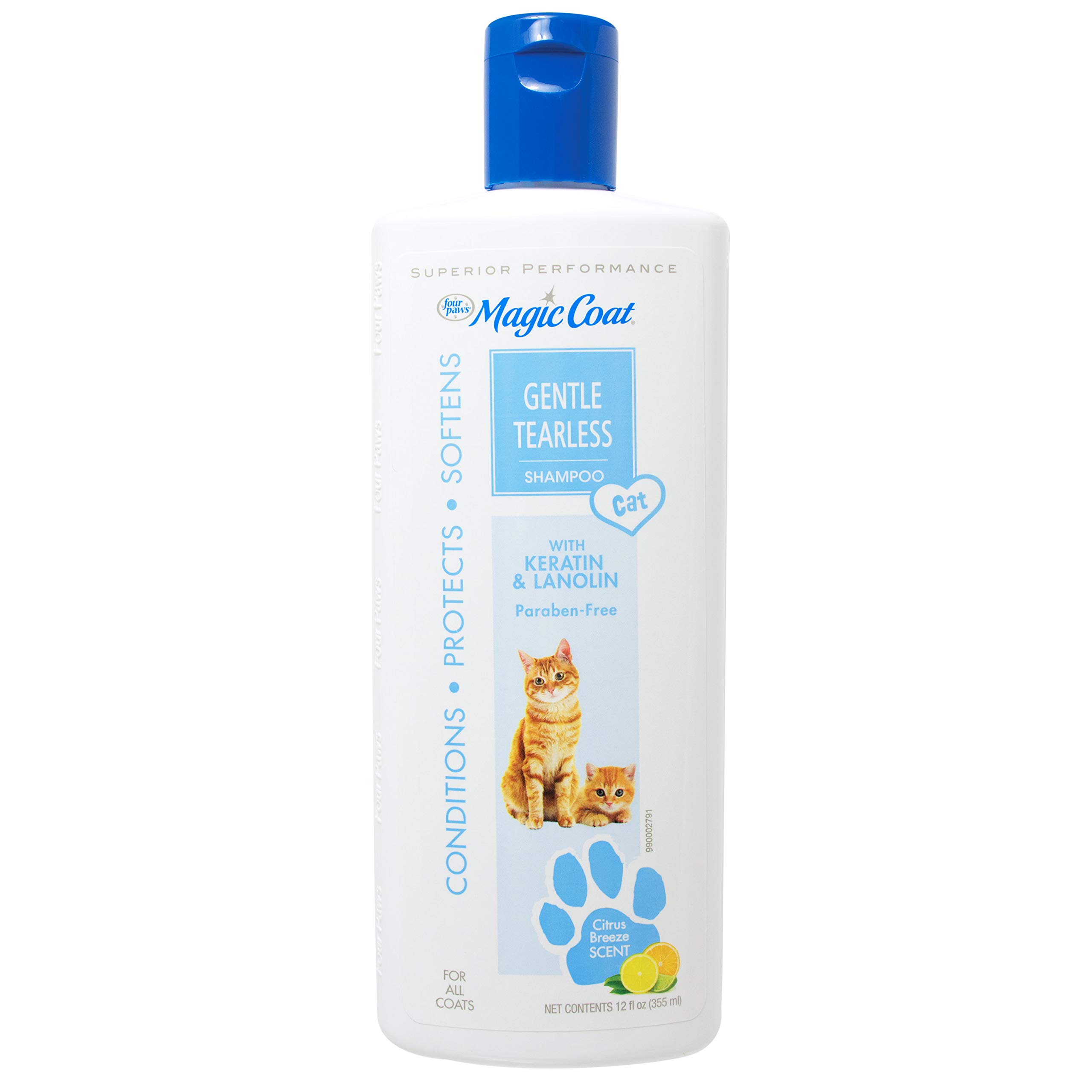 Four Paws Magic Coat Dog Shampoo - USA Made Pet Grooming & Bathing Supplies for Soft, Shiny Fur | Perfect for Regular Baths, Shedding Control & Sensitive Skin Care