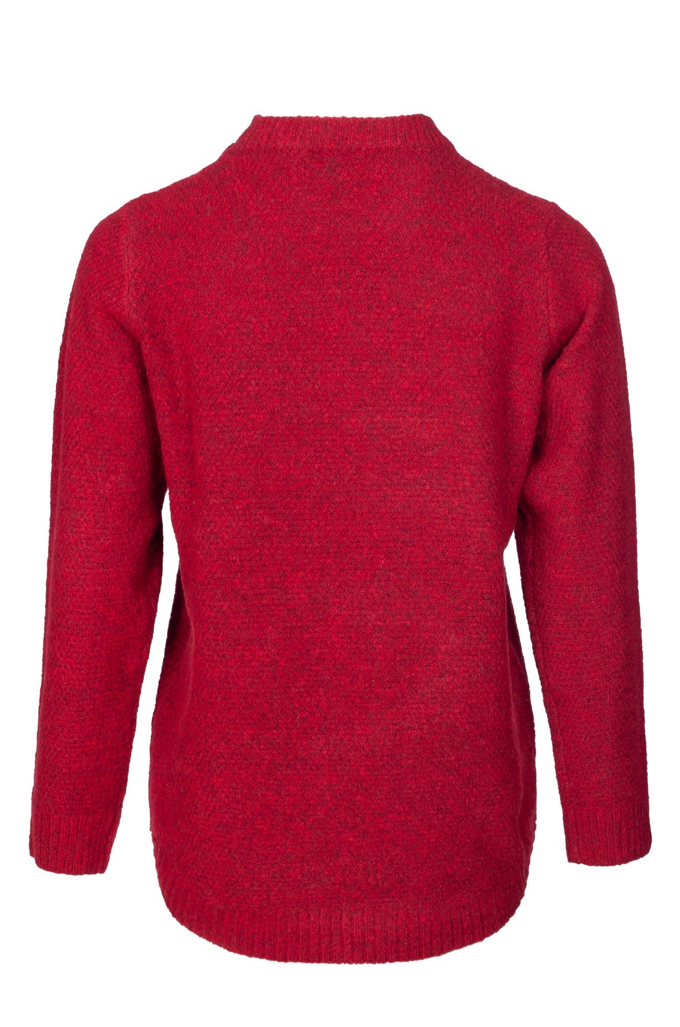 Stylish Red Marle Jumper Knitwear 6874B1 - Perfect for Casual Outings and Cozy Winter Wear