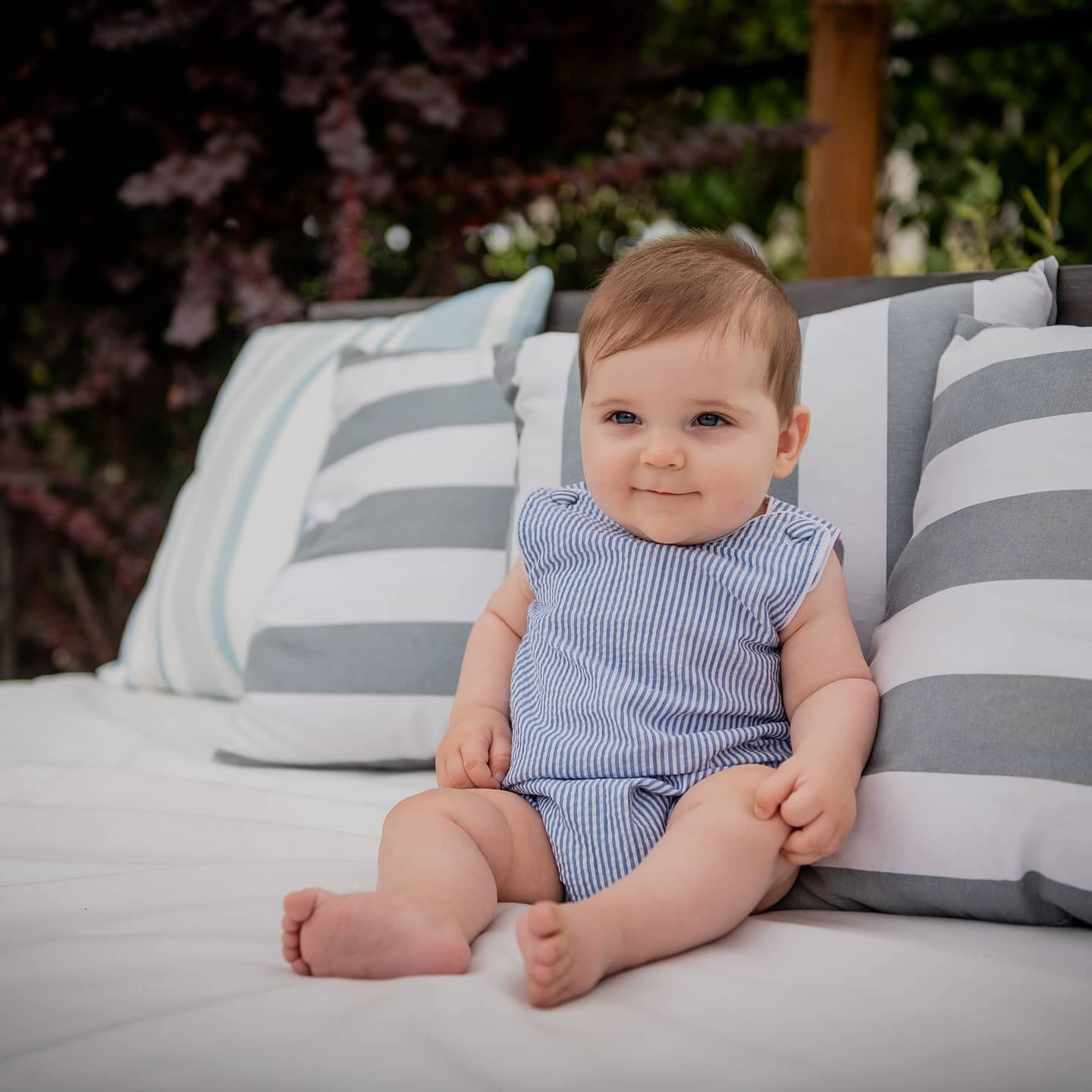 Adorable Baby & Toddler Seersucker or Gingham Bubble Romper - Perfect for Boys & Girls Summer Outfits, Playdates & Photo Shoots