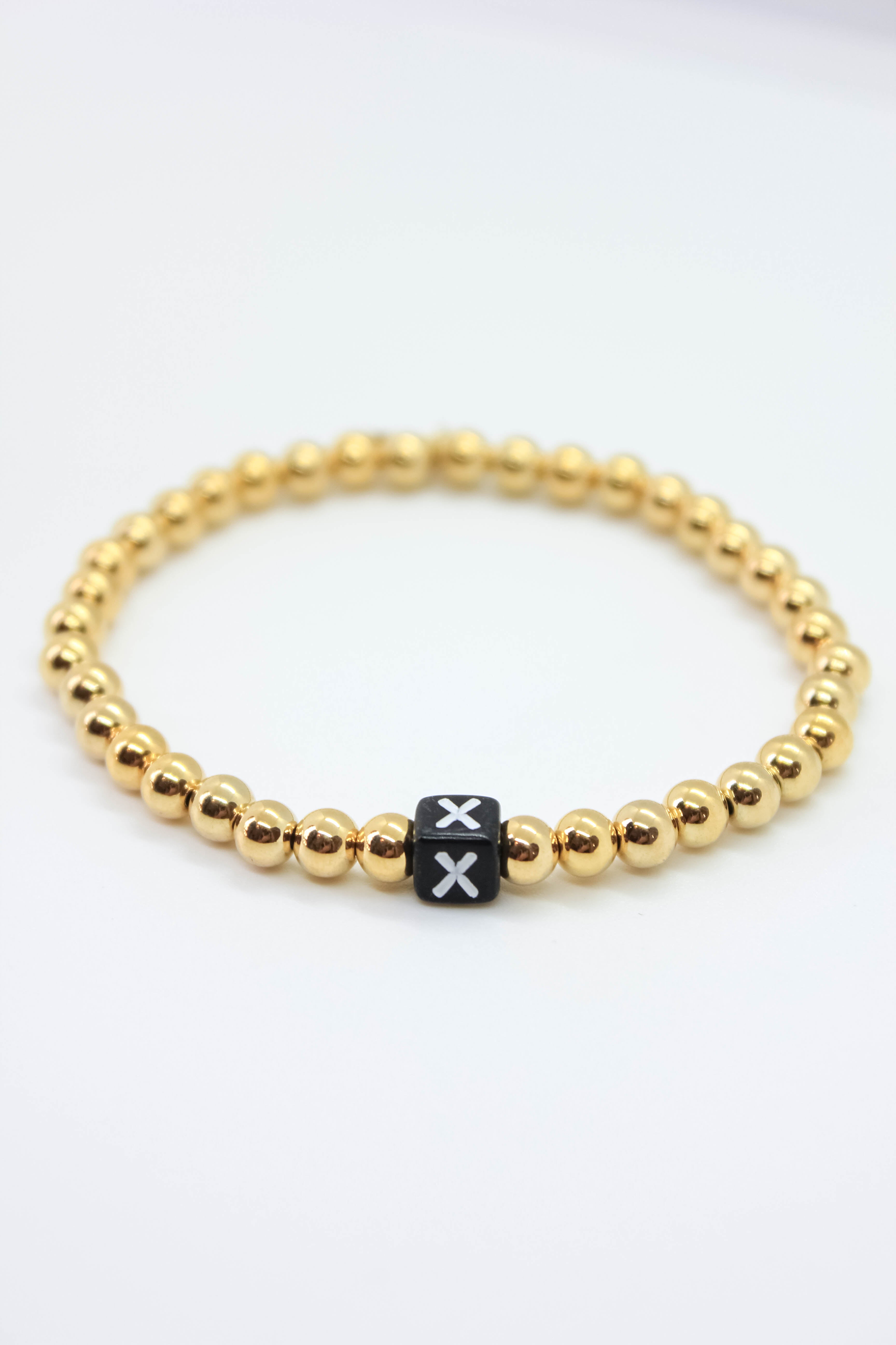 Personalized Alphabet Monogram Bracelet for Women - Custom Initial Letter Jewelry Gift for Her - Perfect for Birthdays, Anniversaries & Everyday Wear