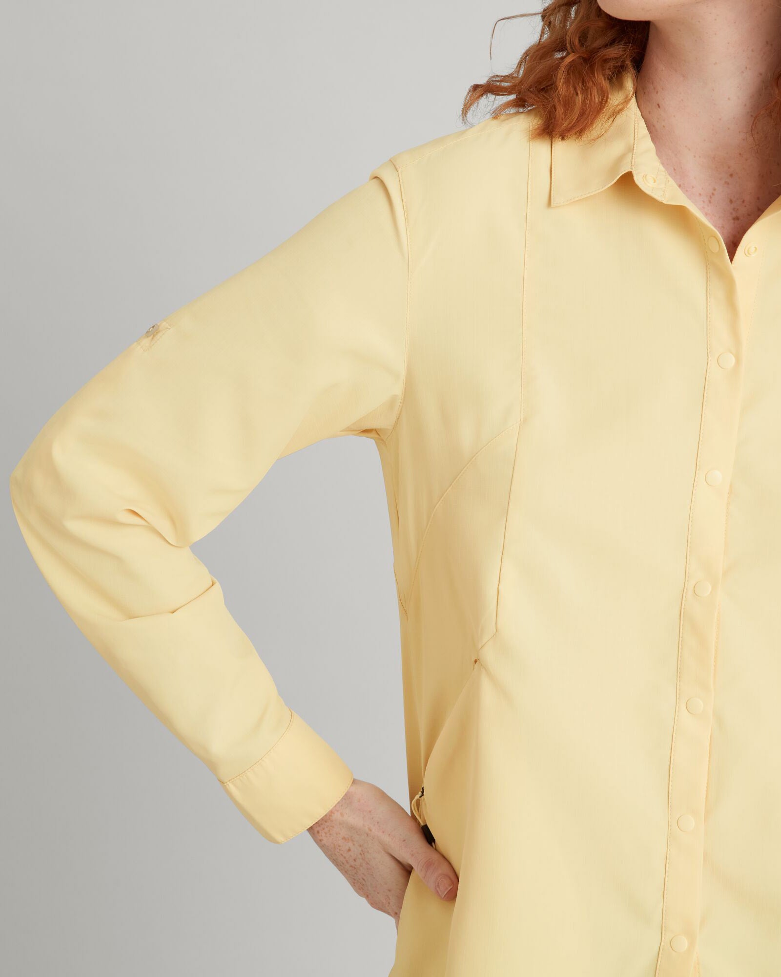 SUN Scout UPF 50+ Women's Long Sleeve Sun Protection Shirt - Lightweight Quick-Dry Hiking & Outdoor Travel Shirt for Beach, Camping and Summer Activities
