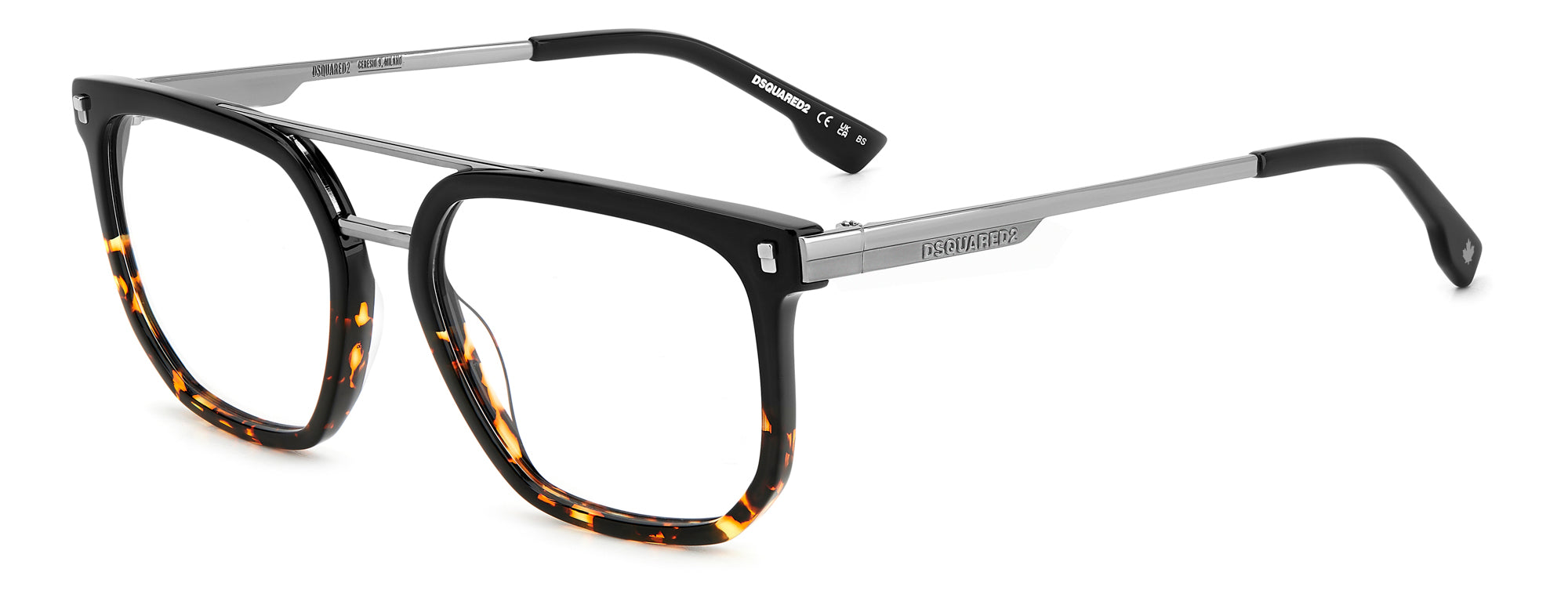 DSQUARED2 D2 0112 Sunglasses - Polarized Aviator Style for Men & Women - Perfect for Driving, Beach & Outdoor Activities