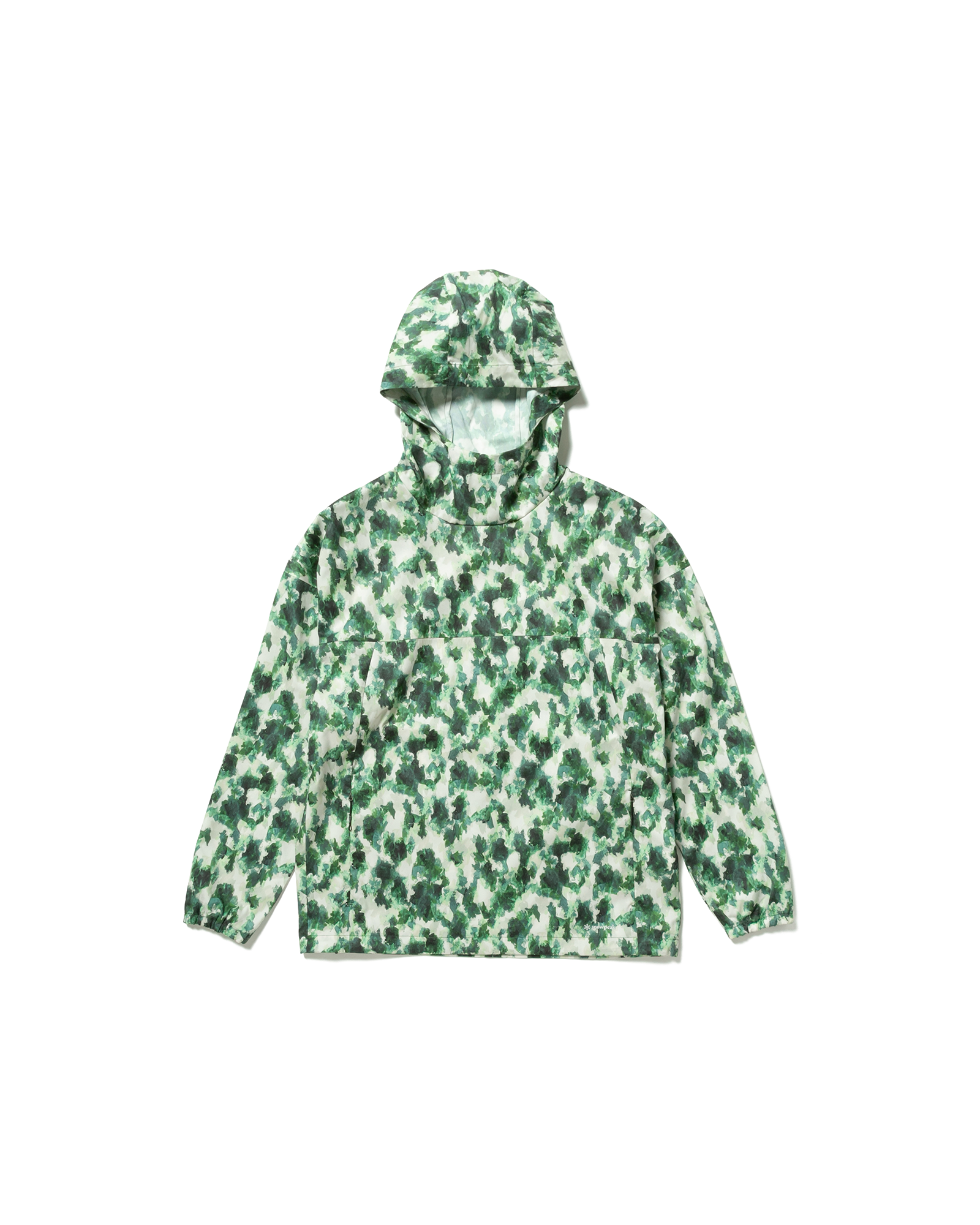 Printed Breathable Quick Dry Anorak Jacket - Lightweight Water-Resistant Windbreaker for Hiking, Running & Outdoor Activities