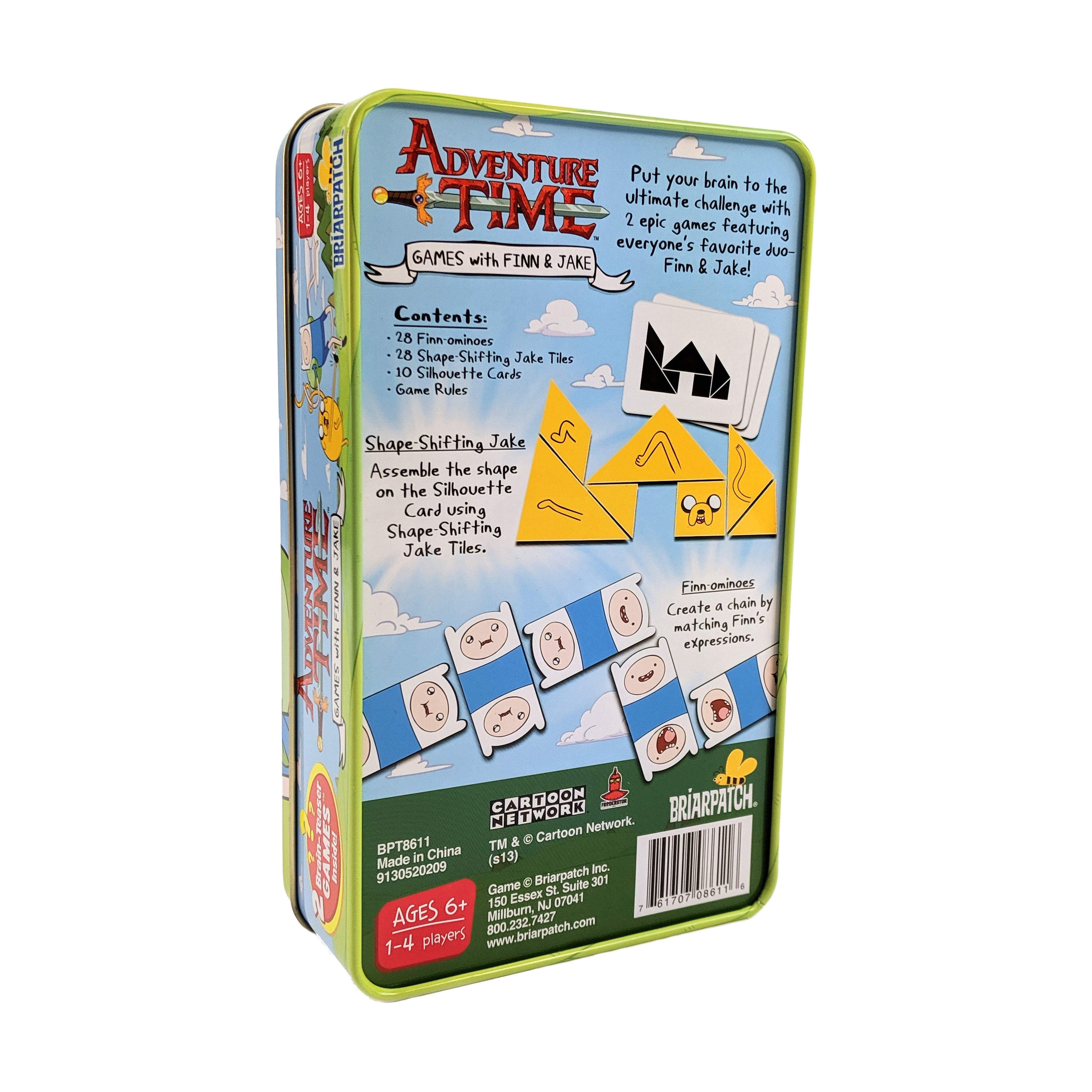 Adventure Time Finn & Jake Epic Games Tin Collectible - Funko Pop! Exclusive for Fans | Perfect for Display, Gifts & Game Room Decor