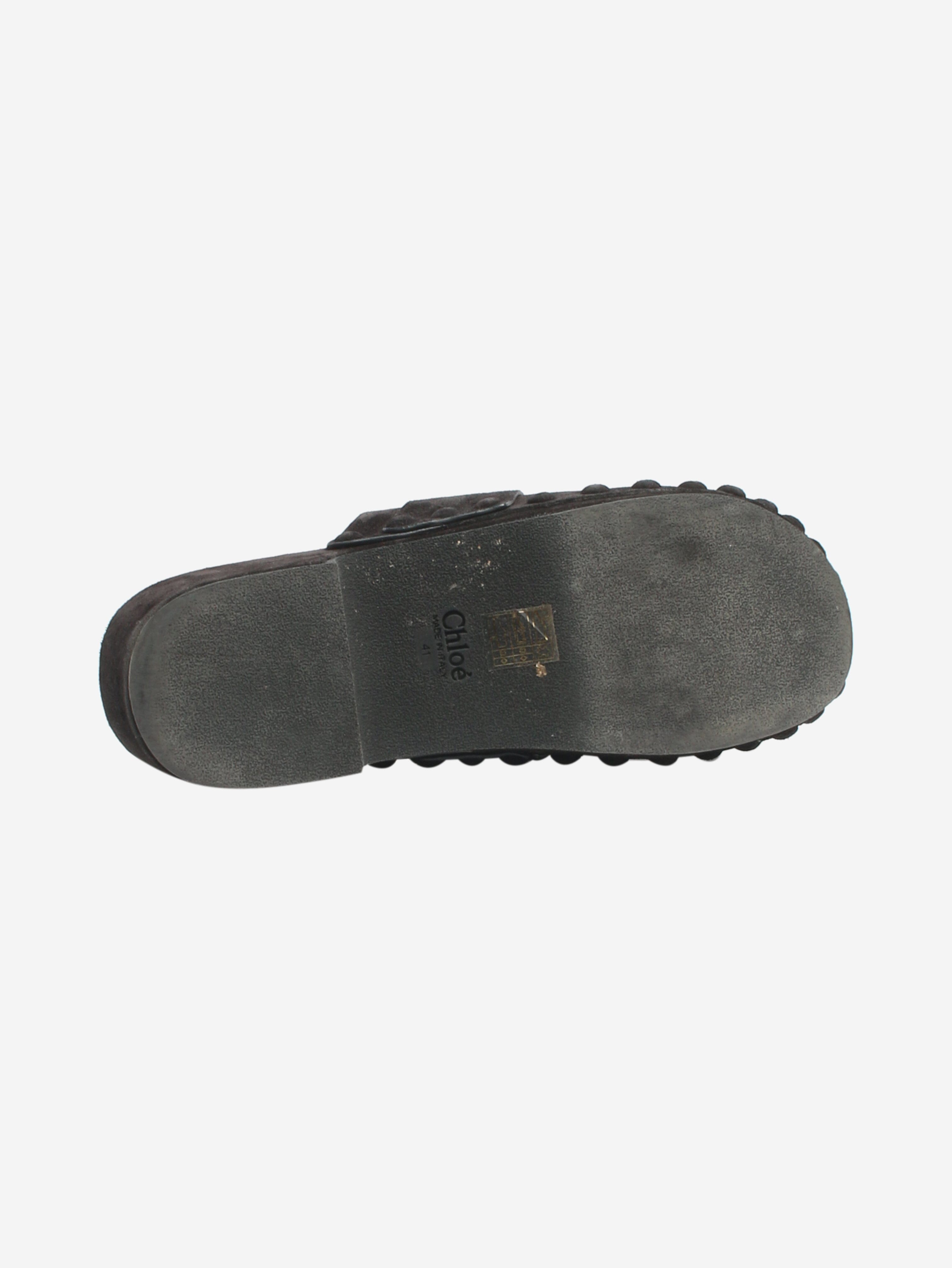 Black Suede Clogs Women's Comfortable Slip-On Shoes - EU Size 41 (US Women's 10) - Perfect for Home, Garden & Casual Outings