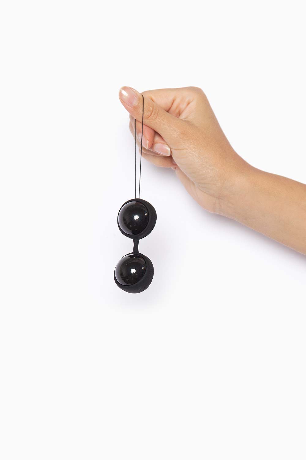 LUNA BEADS NOIR | Dual Kegel Balls for Women – Strengthen Pelvic Floor Muscles | Postpartum Recovery & Intimate Wellness Accessory