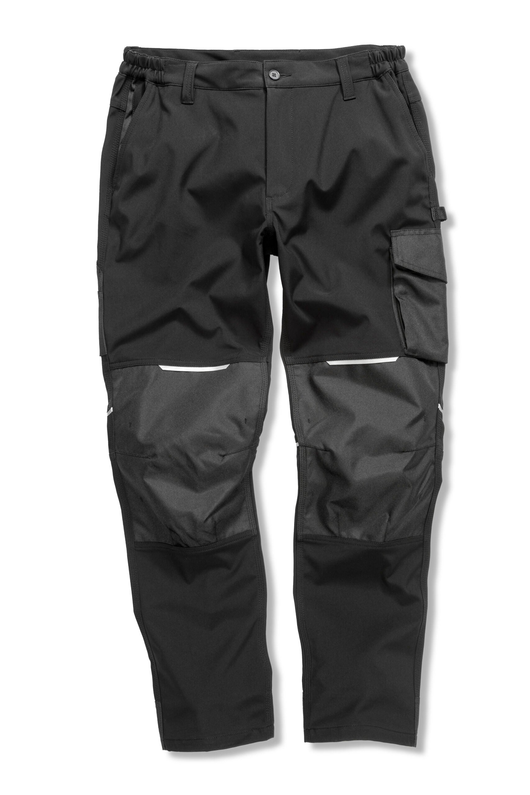 R473X Slim Softshell Work Pants for Men - Durable & Comfortable Work Trousers for Construction, Outdoor Jobs & Cold Weather Protection