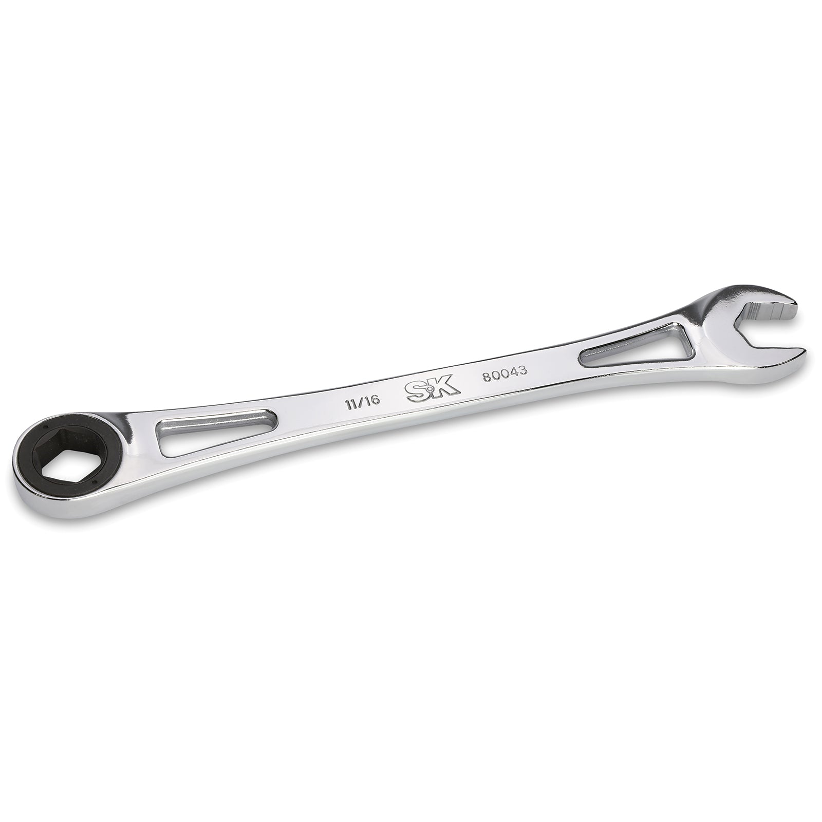 11/16 X Frame® 6 Point Fractional Combination Wrench - Professional Grade Tool for Automotive Repair & DIY Projects
