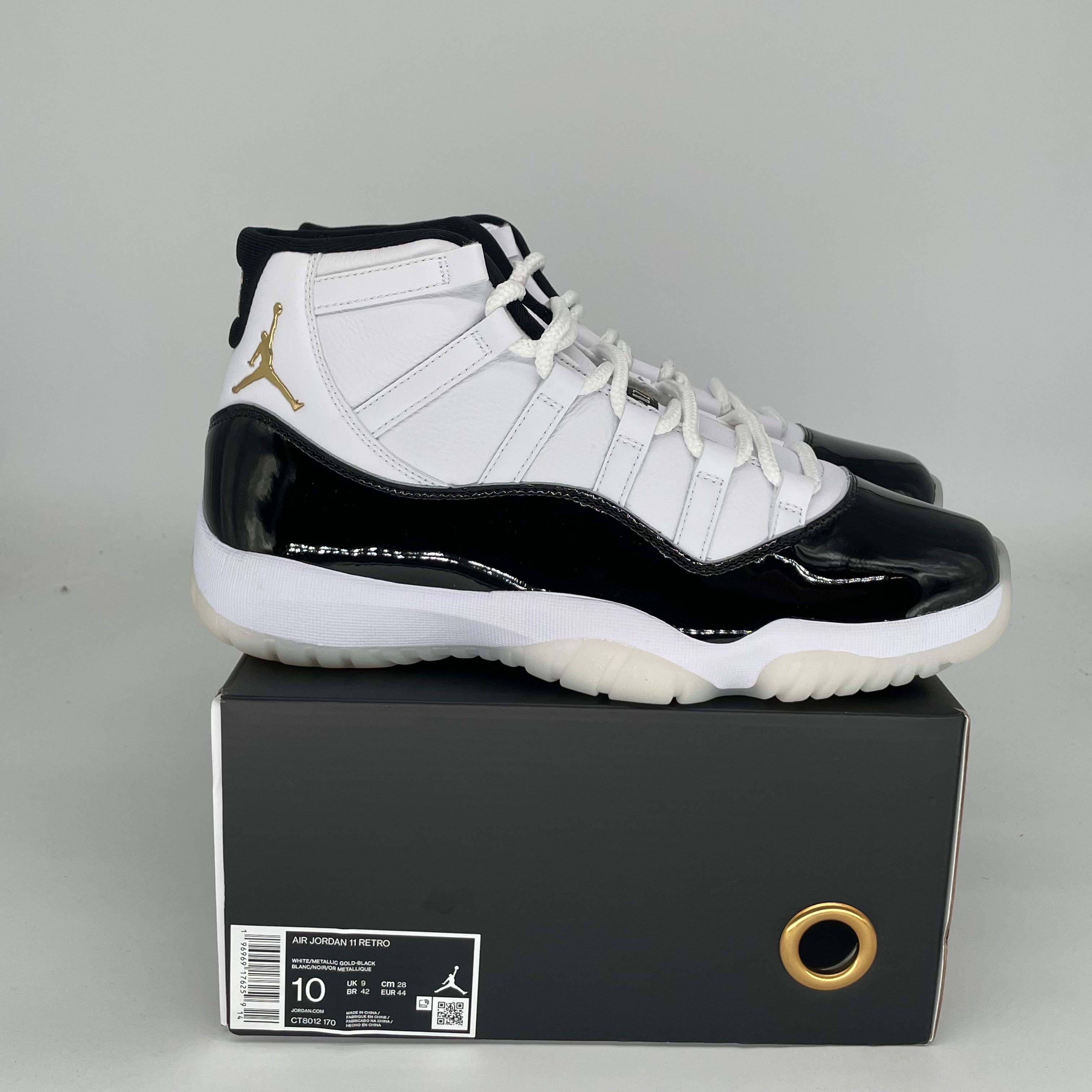 AIR JORDAN 11 DMP GRATITUDE Basketball Shoes Men's Size 10 - CT8012-170 | Retro Sneakers for Casual Wear & Court Performance