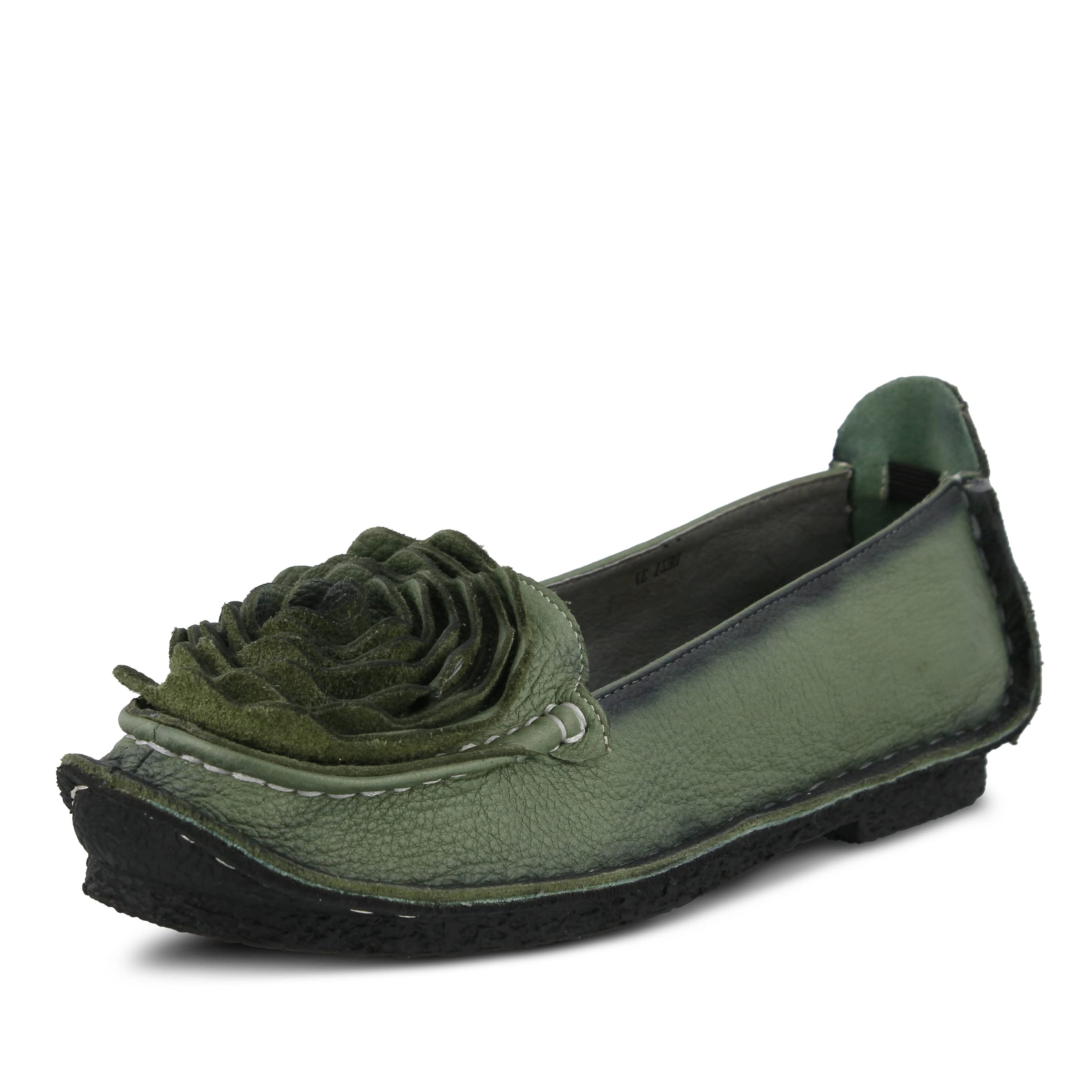 L'Artiste by Spring Step Women's Dezi Flat - Comfortable Ballet Flats for Women | Casual & Office Wear | Perfect for Walking, Travel & Everyday Use