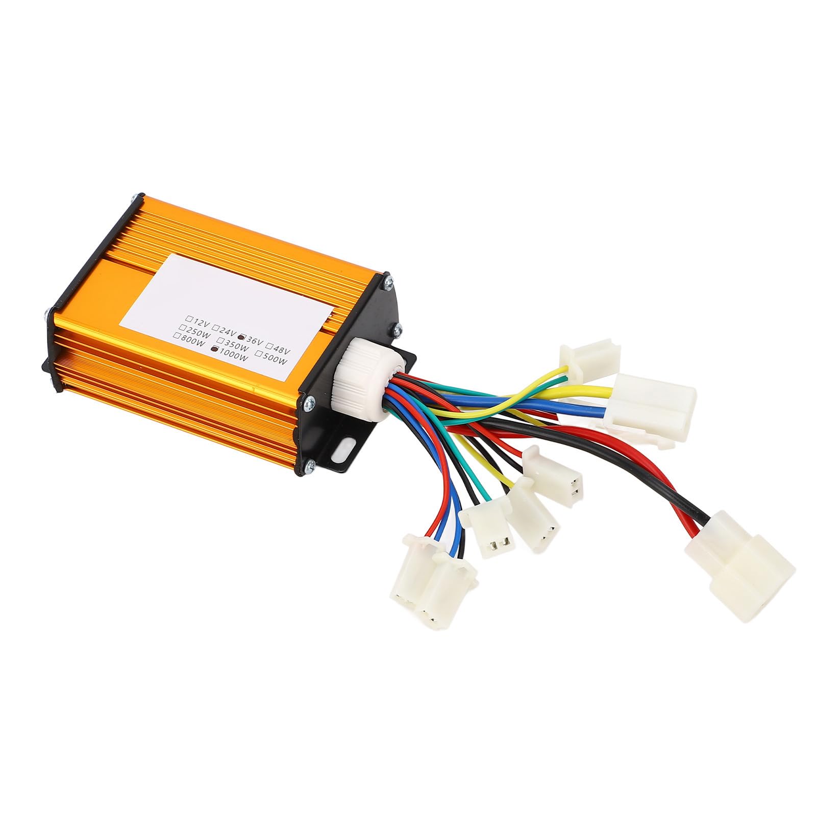 Premium Aluminum Alloy Brushed Motor Controller - Durable Groove Design for Electric Scooters, Bikes & Tricycles | Long-Lasting Performance for Commuting & Outdoor Adventures
