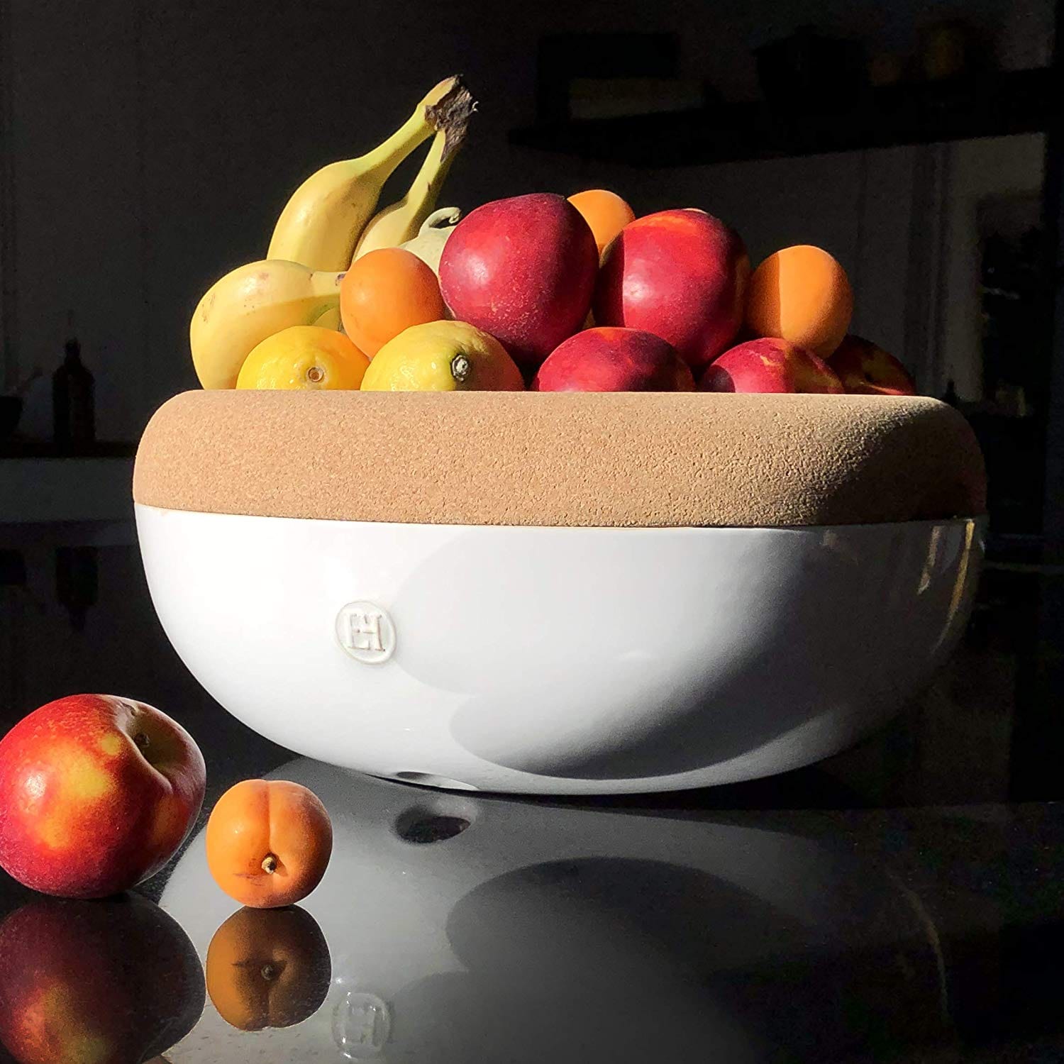 Emile Henry Large Storage Bowl - Premium Ceramic Mixing Bowl for Baking, Cooking & Serving - Perfect for Meal Prep, Salads, Dough & Entertaining