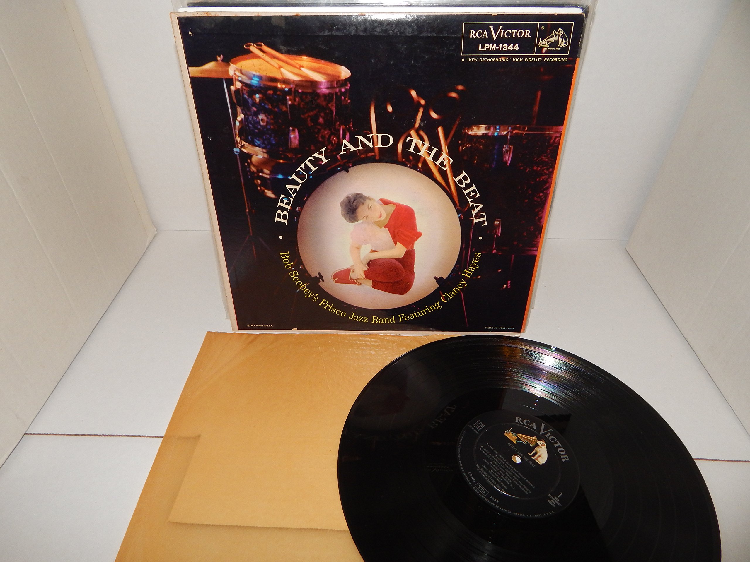 BOB SCOBEY'S FRISCO JAZZ BAND Beauty and The Beat Vinyl Record LP - Classic Jazz Music for Collectors & Home Listening