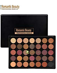 35-Color Waterproof Eyeshadow Palette - Long-Lasting Makeup for Party & Night Out