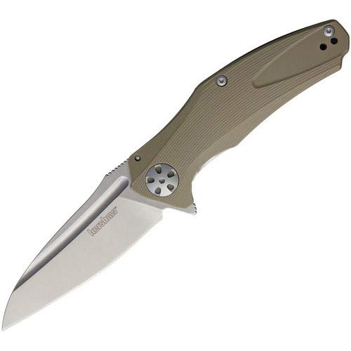Kershaw KS7007TAN Folding Knife - Premium Hunting & Outdoor Camping Knife with Tan Finish | Perfect for Survival, Bushcraft & Everyday Carry (EDC)