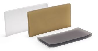 FOH Nassau Tray 8x4 Inches - Pack of 12 - Premium Plastic Serving Trays for Parties, Events, and Catering - Durable Disposable Food Trays for Home, Office, and Restaurant Use