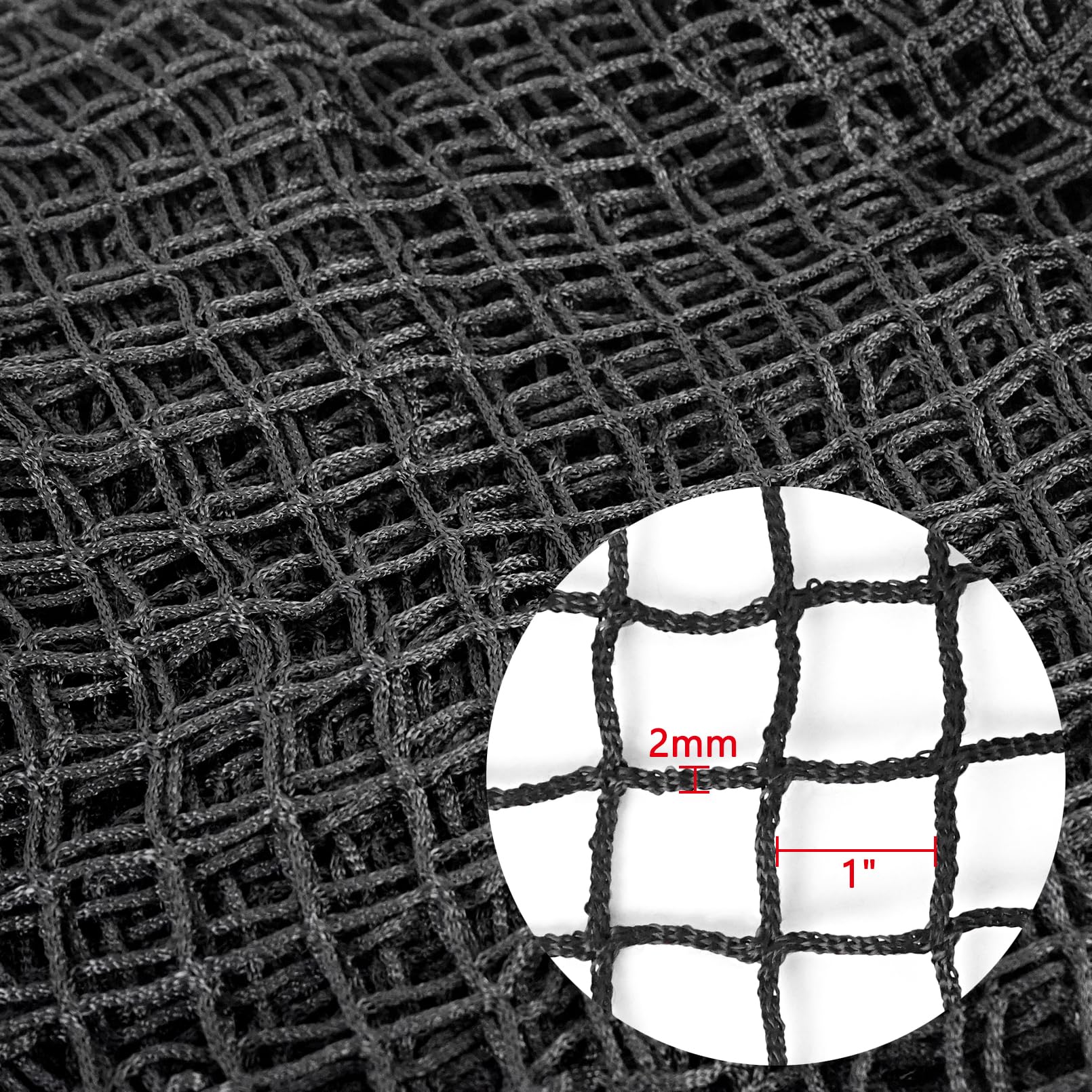 Aoneky 10x10x10ft Nylon Golf Practice Cage Net - Durable Backyard Training Equipment for Driving Range & Outdoor Sports