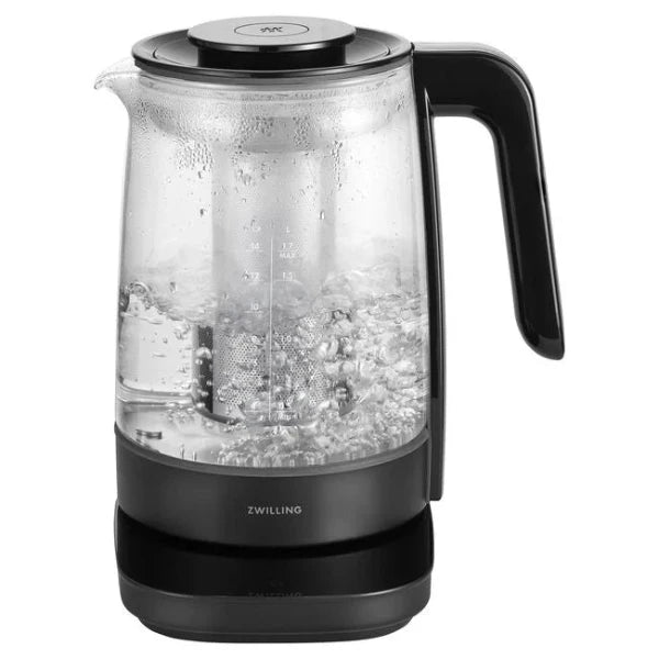 Premium Zwilling Tea Infuser & Electric Kettle Set - Fast Boiling & Easy Brewing for Loose Leaf Tea, Perfect for Home, Office, or Gifts - Enjoy Relaxing Tea Time Anywhere