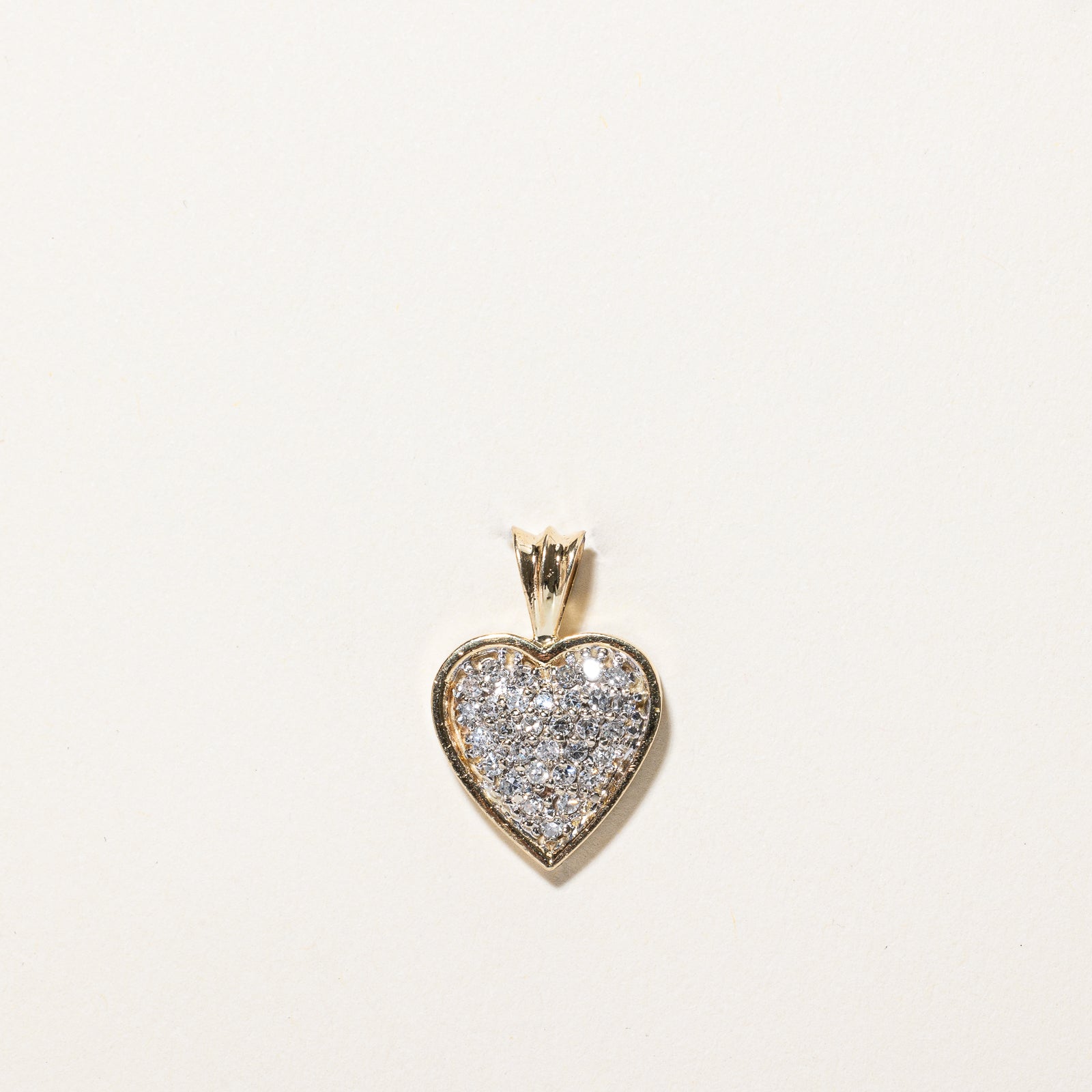 0.31ctw Diamond Heart Pendant Necklace - 14K White Gold Elegant Jewelry Gift for Women - Perfect for Valentine's Day, Anniversary & Romantic Occasions