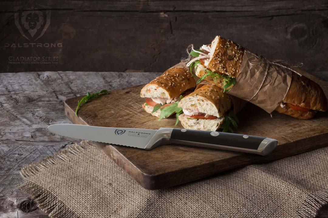 Premium Serrated Sandwich, Deli & Utility Knife 6