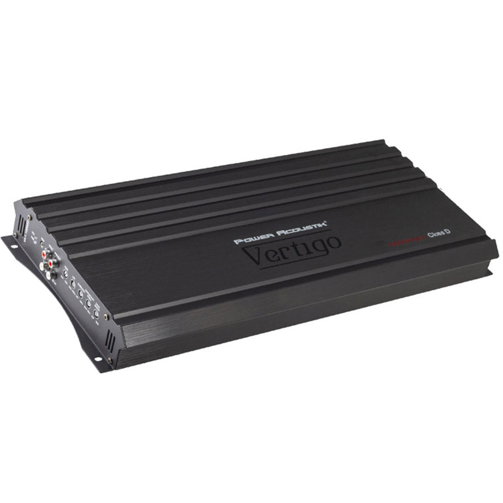 Power Acoustik VA1 10000D 10000W Mono Block Class D Car Amplifier with Bass Remote - High Power Audio System for Car, Truck & SUV Stereo Upgrade