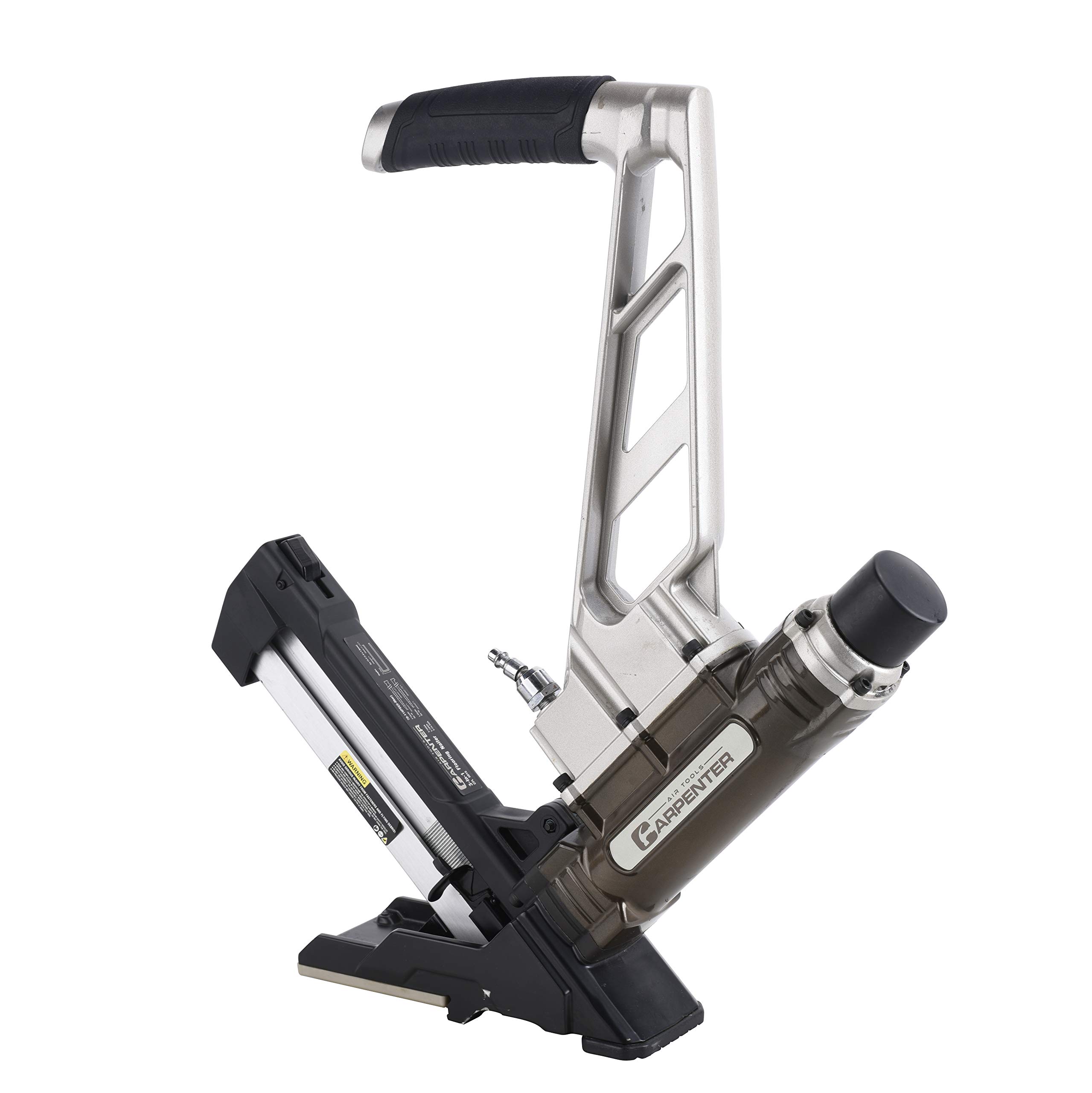 CFL5016 Carpenter Pneumatic 3-in-1 Flooring Nailer & Stapler with 7-Year Warranty - Professional Hardwood Floor Installation Tool for DIY & Construction Projects
