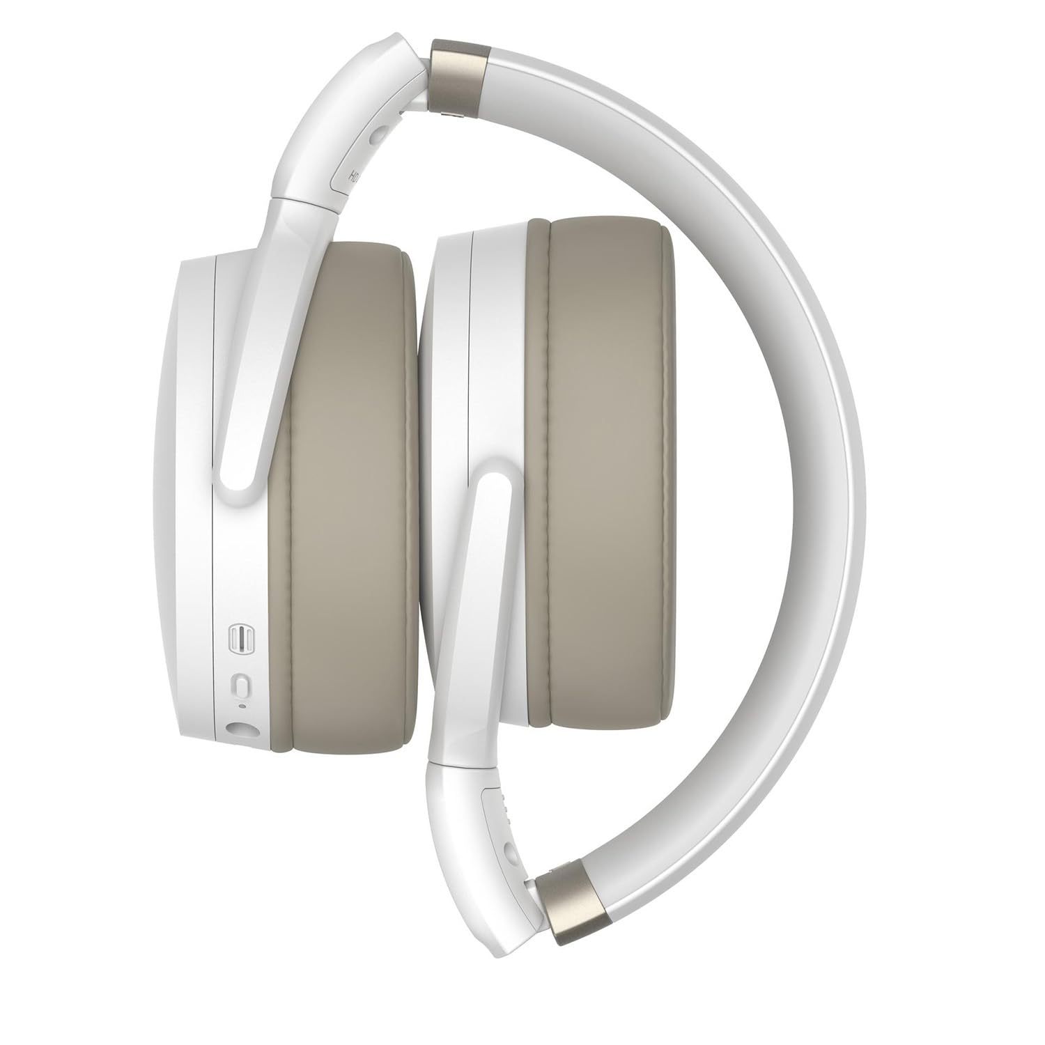 Sennheiser HD 450BT Wireless Bluetooth 5.0 Headphones with Active Noise Cancellation, 30-Hour Battery Life, USB-C Fast Charging, Foldable Design - White | Perfect for Travel, Work & Music Lovers